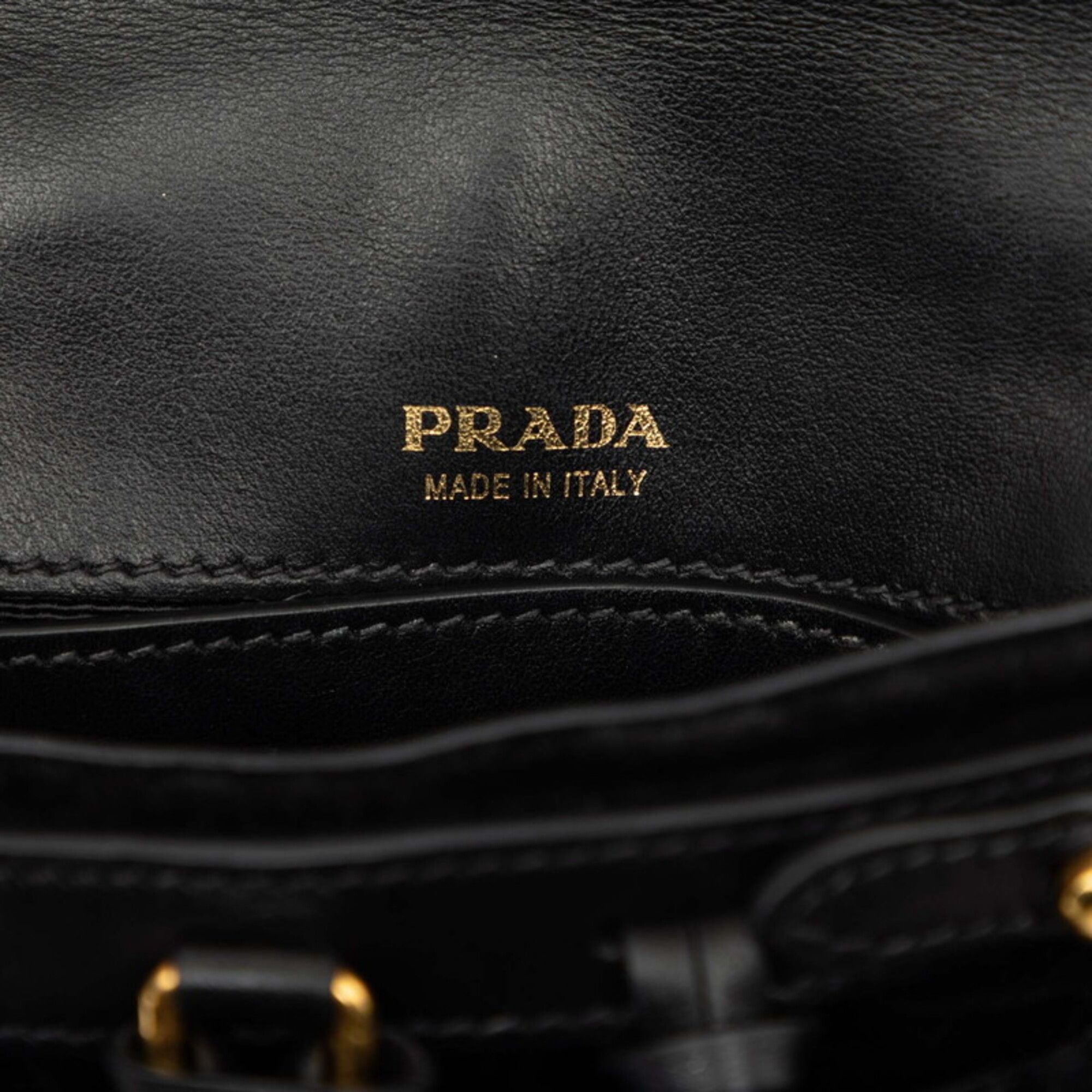 Leather Shoulder Bag (Pre-Owned) - Prada - Modalova