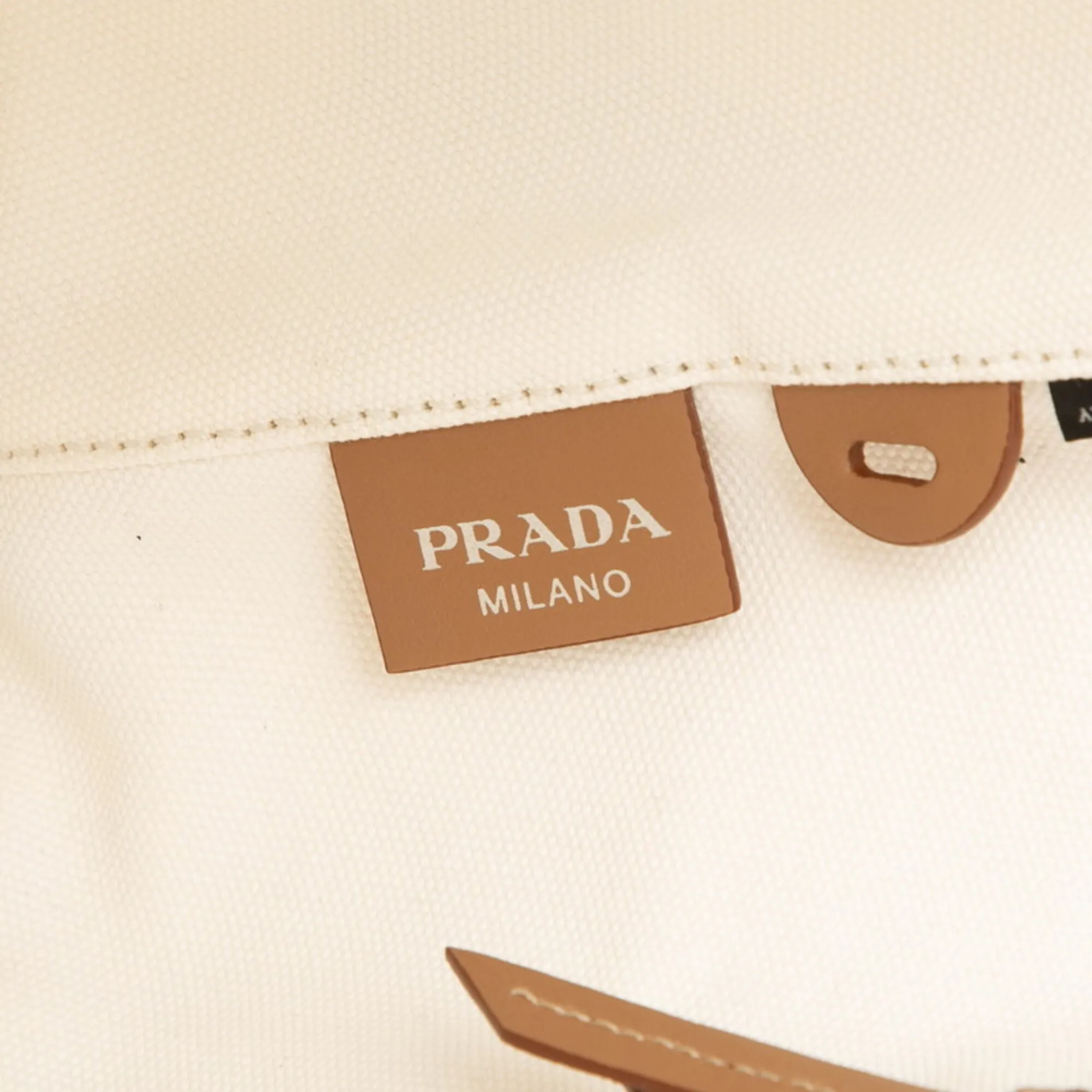 Canvas Pouch Shoulder Bag Tote Bag (Pre-Owned) - Prada - Modalova