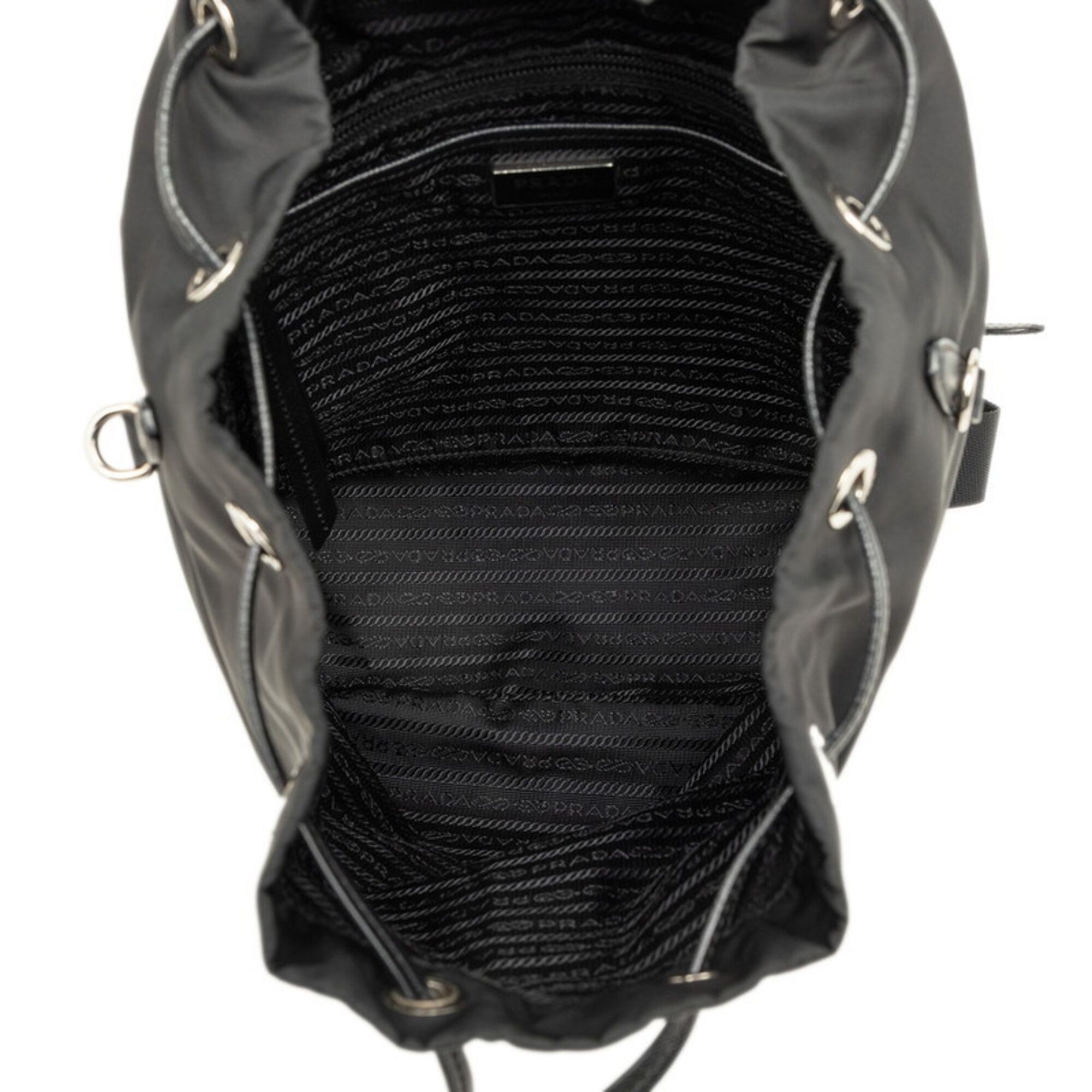 Nylon Leather Backpack (Pre-Owned) - Prada - Modalova