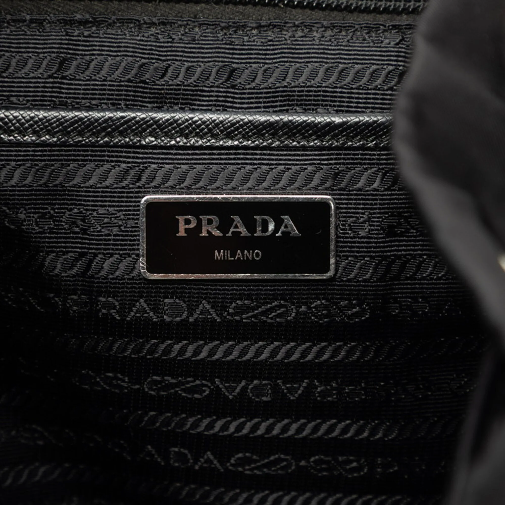 Nylon Leather Backpack (Pre-Owned) - Prada - Modalova