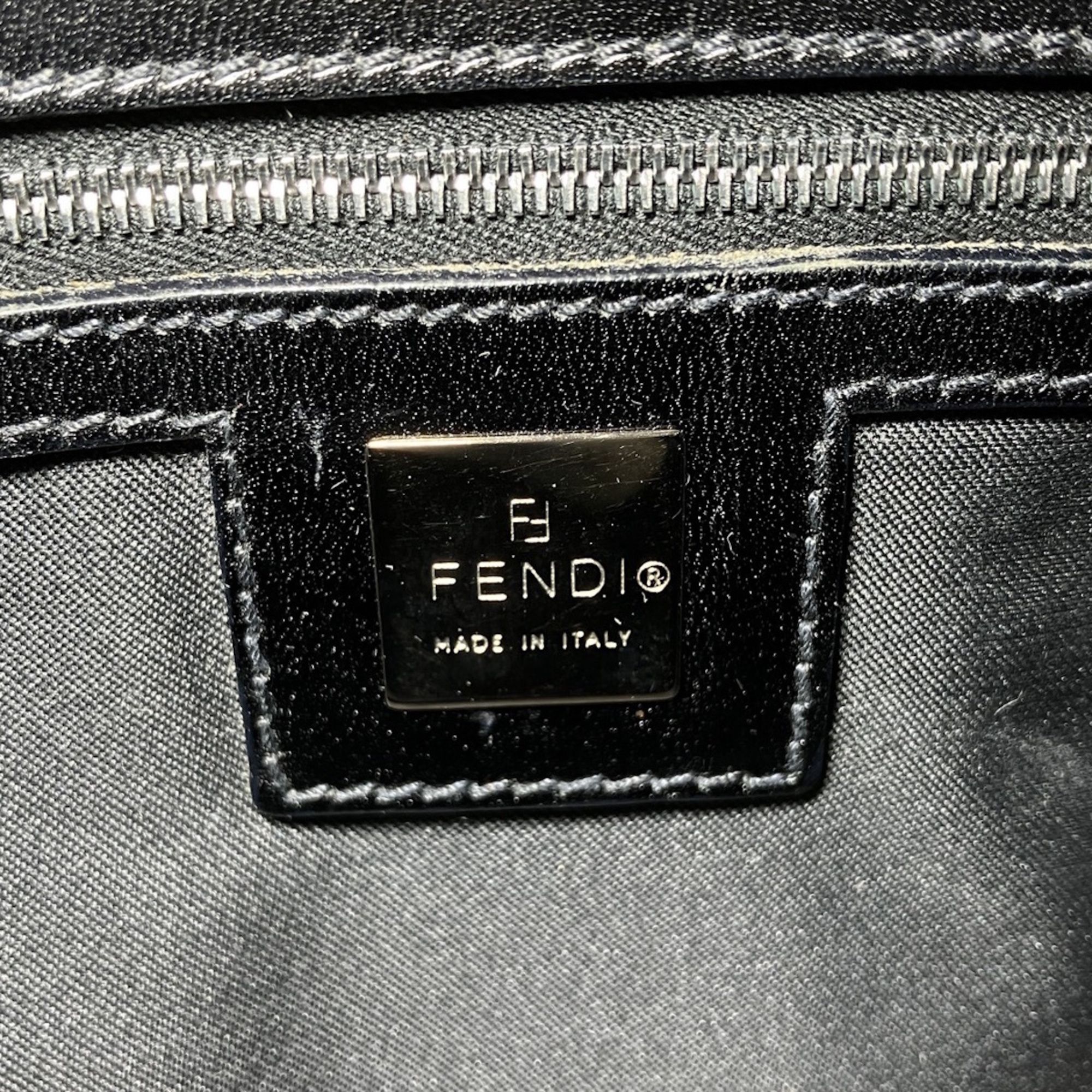 Nylon Leather Handbag (Pre-Owned) - Fendi - Modalova
