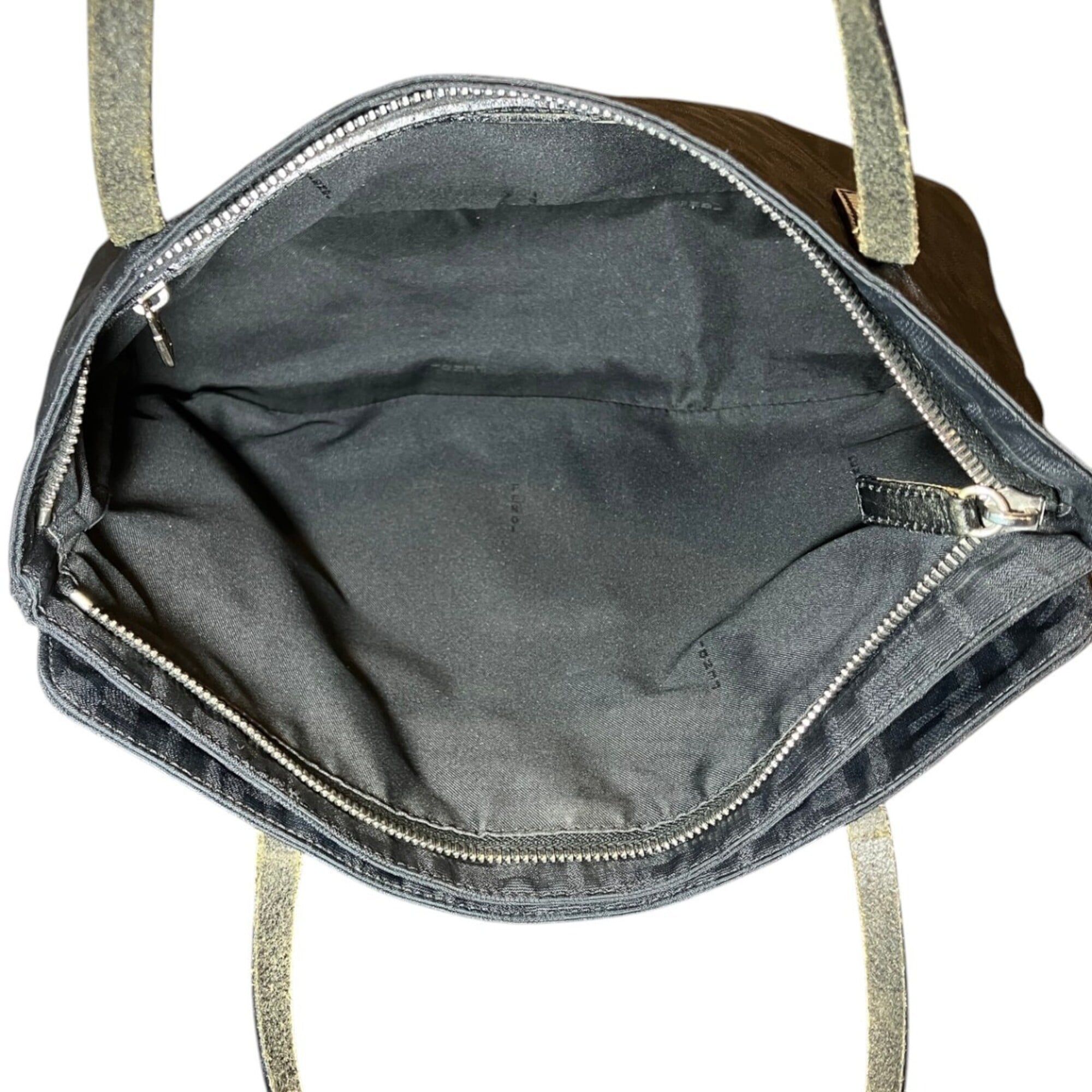 Nylon Leather Handbag (Pre-Owned) - Fendi - Modalova