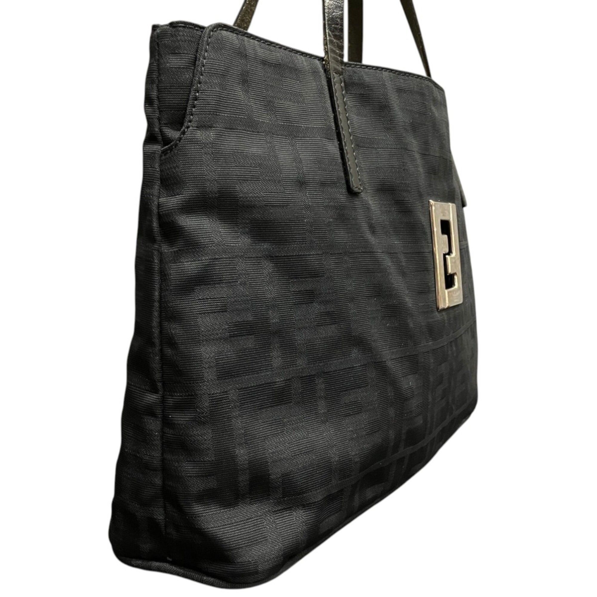 Nylon Leather Handbag (Pre-Owned) - Fendi - Modalova