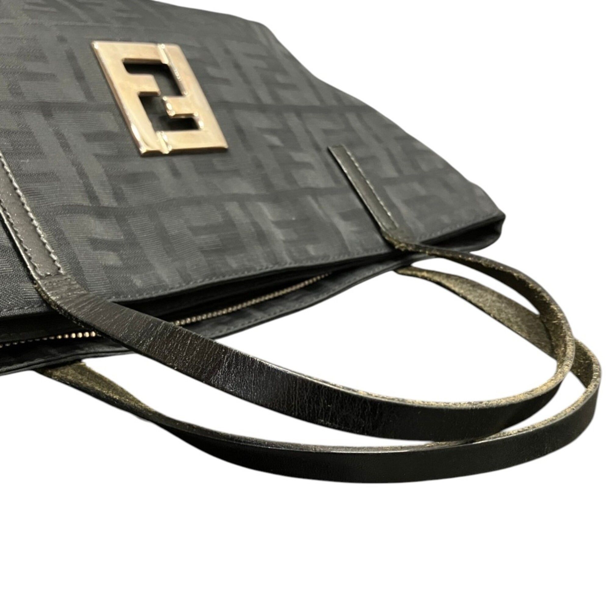 Nylon Leather Handbag (Pre-Owned) - Fendi - Modalova