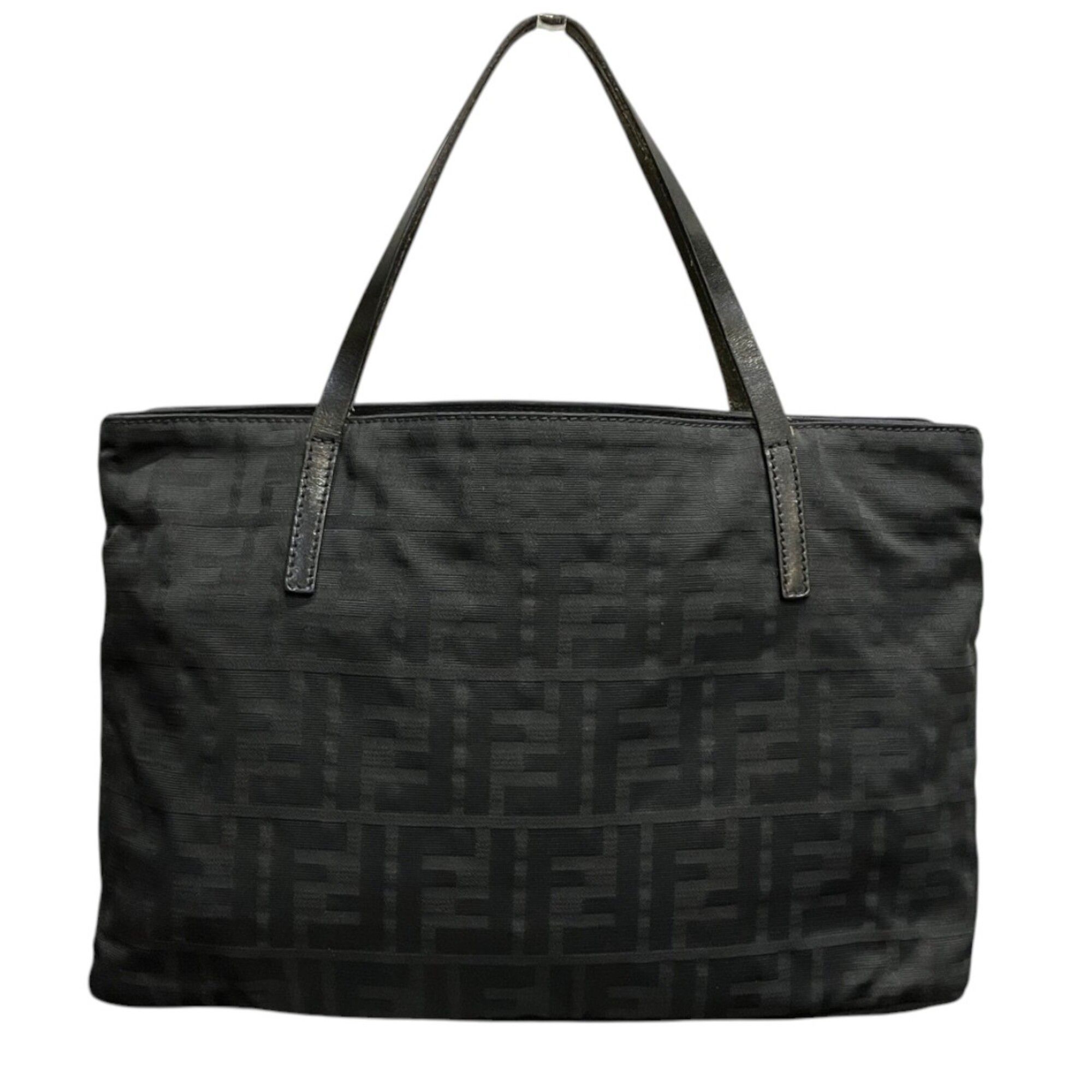 Nylon Leather Handbag (Pre-Owned) - Fendi - Modalova