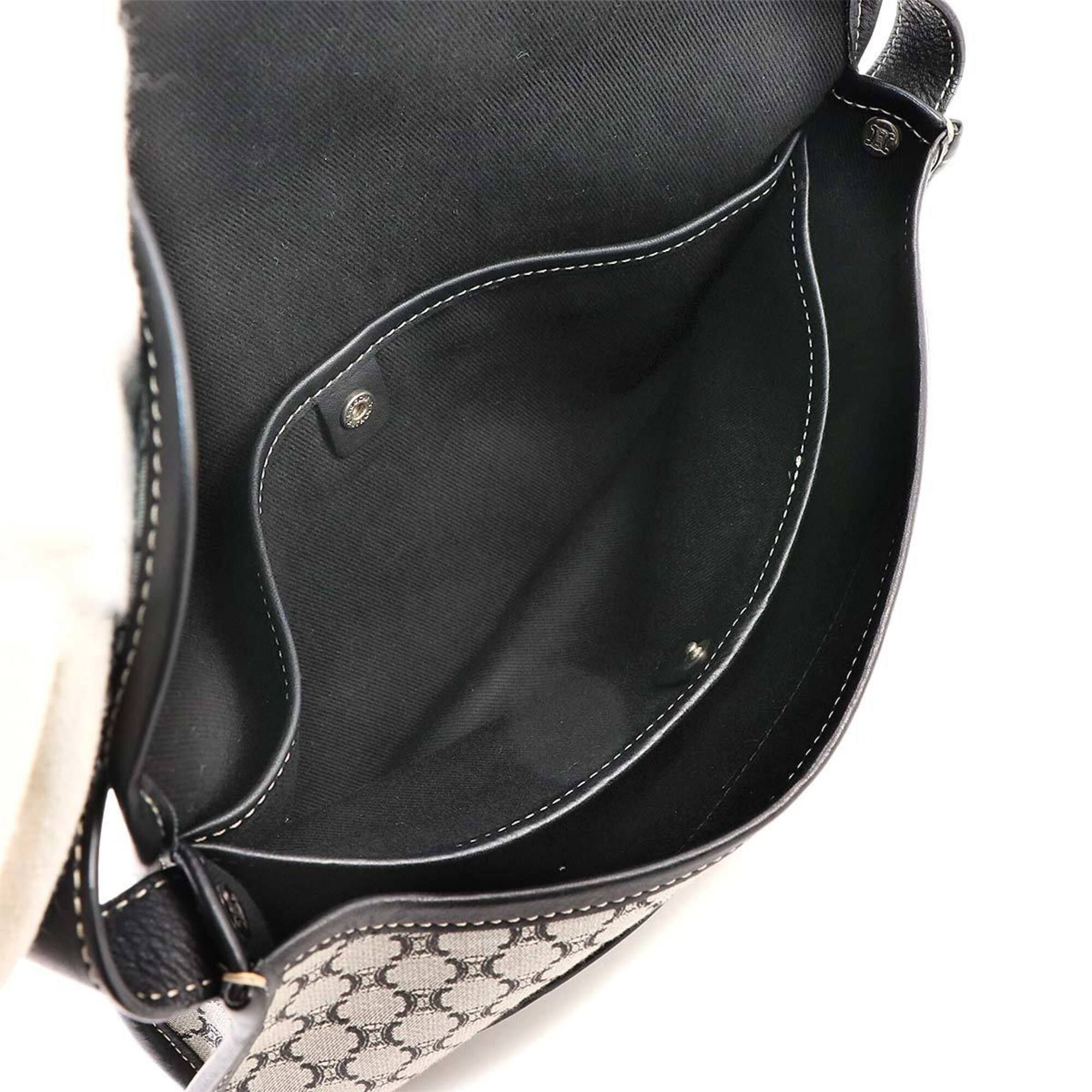 Canvas Leather Handbag Shoulder Bag (Pre-Owned) - Celine - Modalova