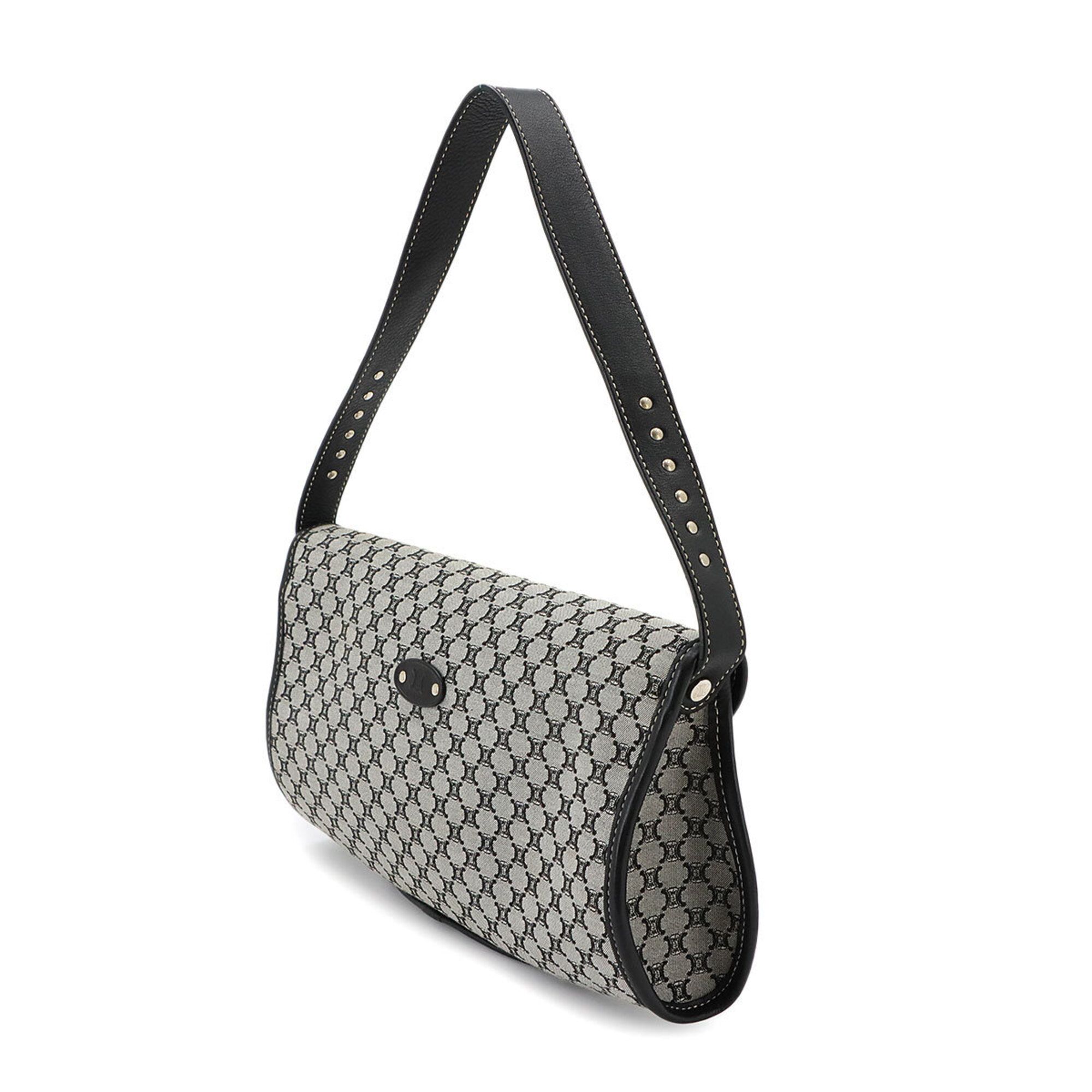 Canvas Leather Handbag Shoulder Bag (Pre-Owned) - Celine - Modalova