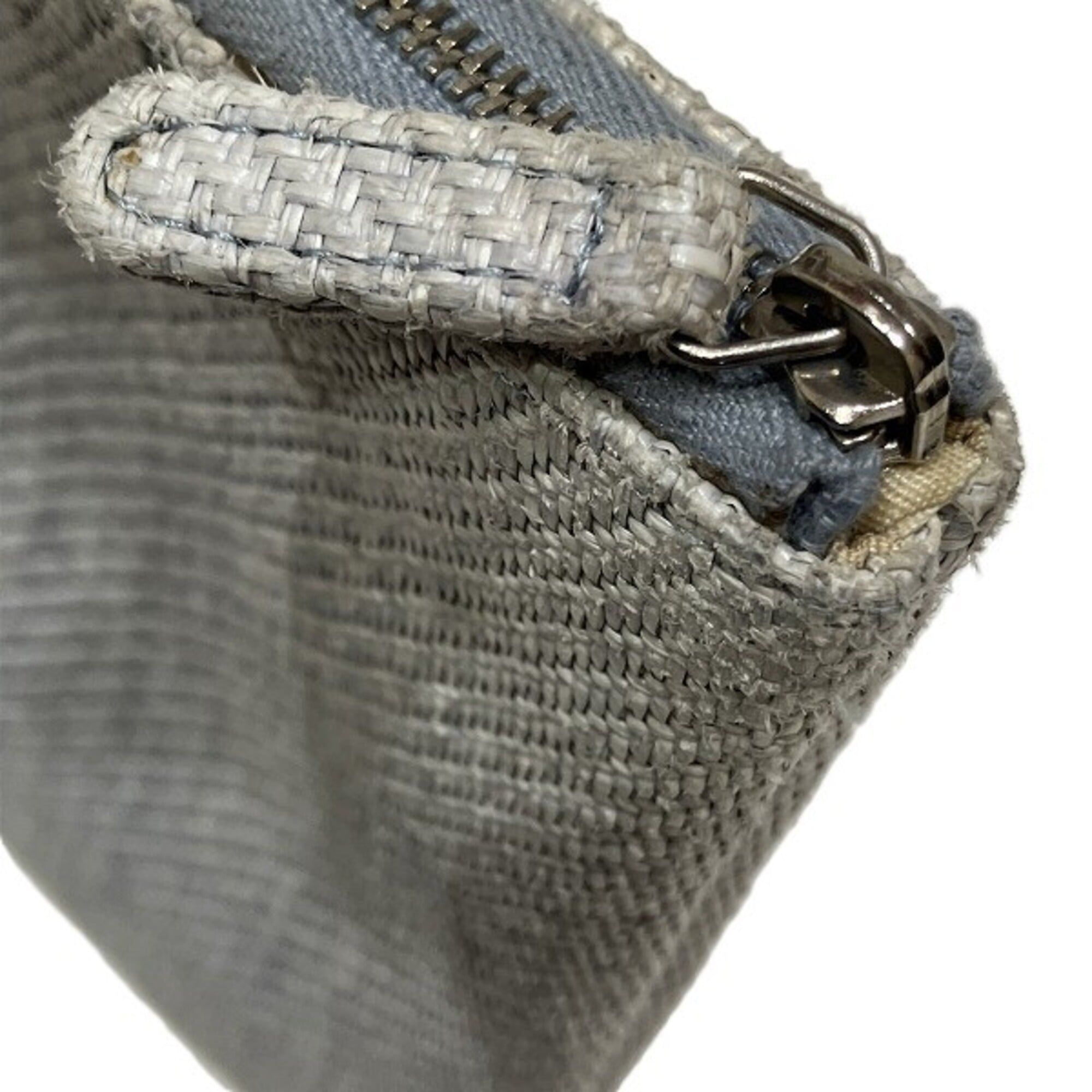Raffia Handbag Pouch (Pre-Owned) - Chanel - Modalova