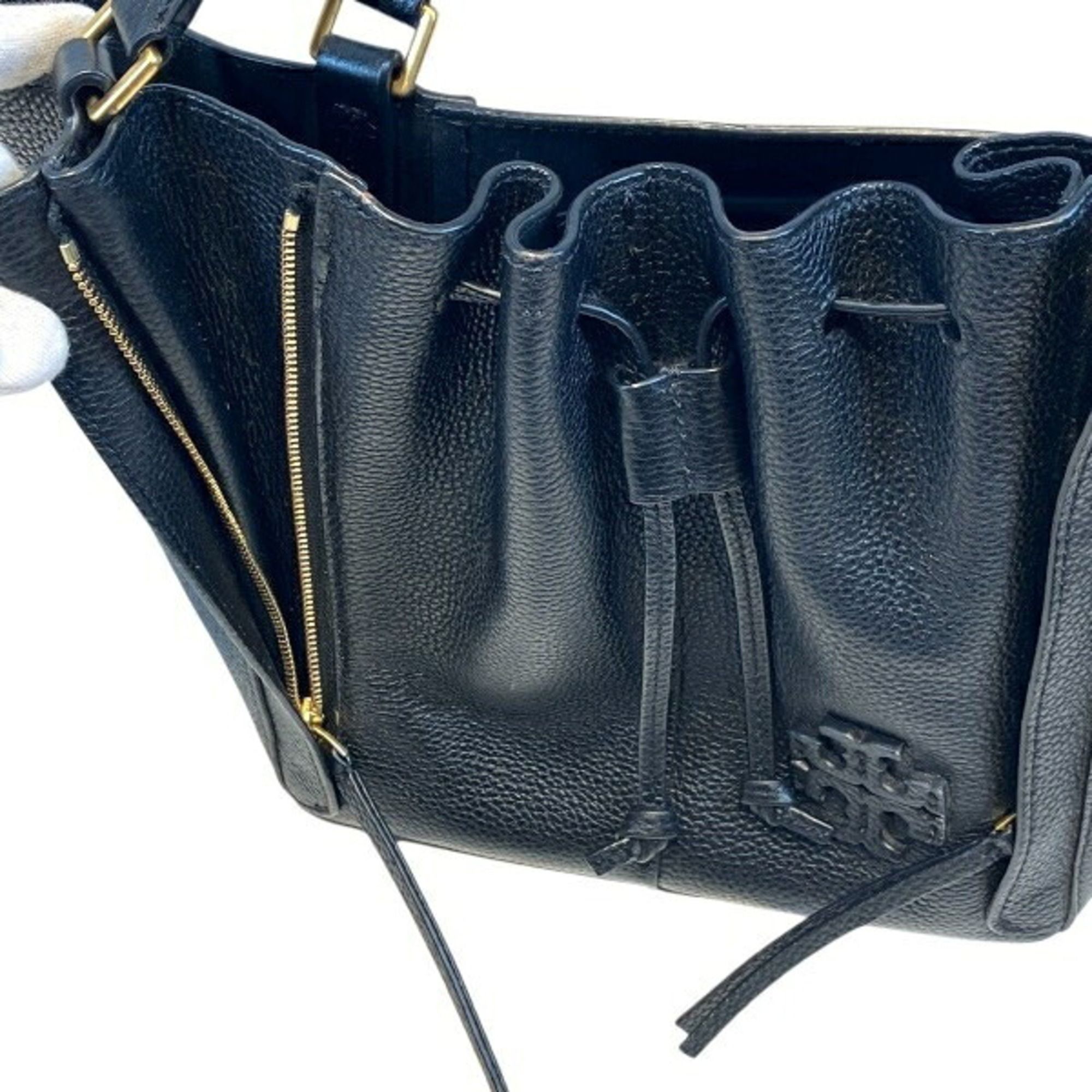 Leather Handbag Shoulder Bag (Pre-Owned) - Tory Burch - Modalova