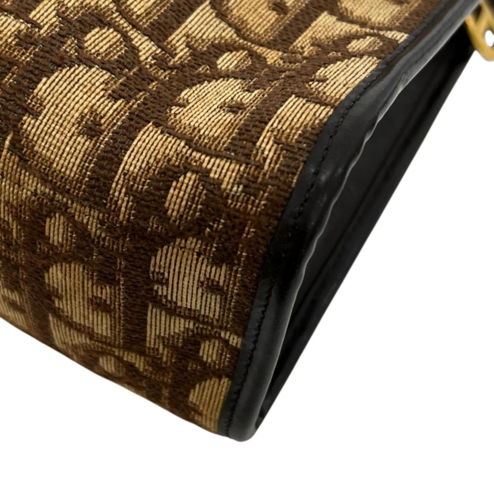 Canvas Leather Shoulder Bag (Pre-Owned) - Christian Dior - Modalova