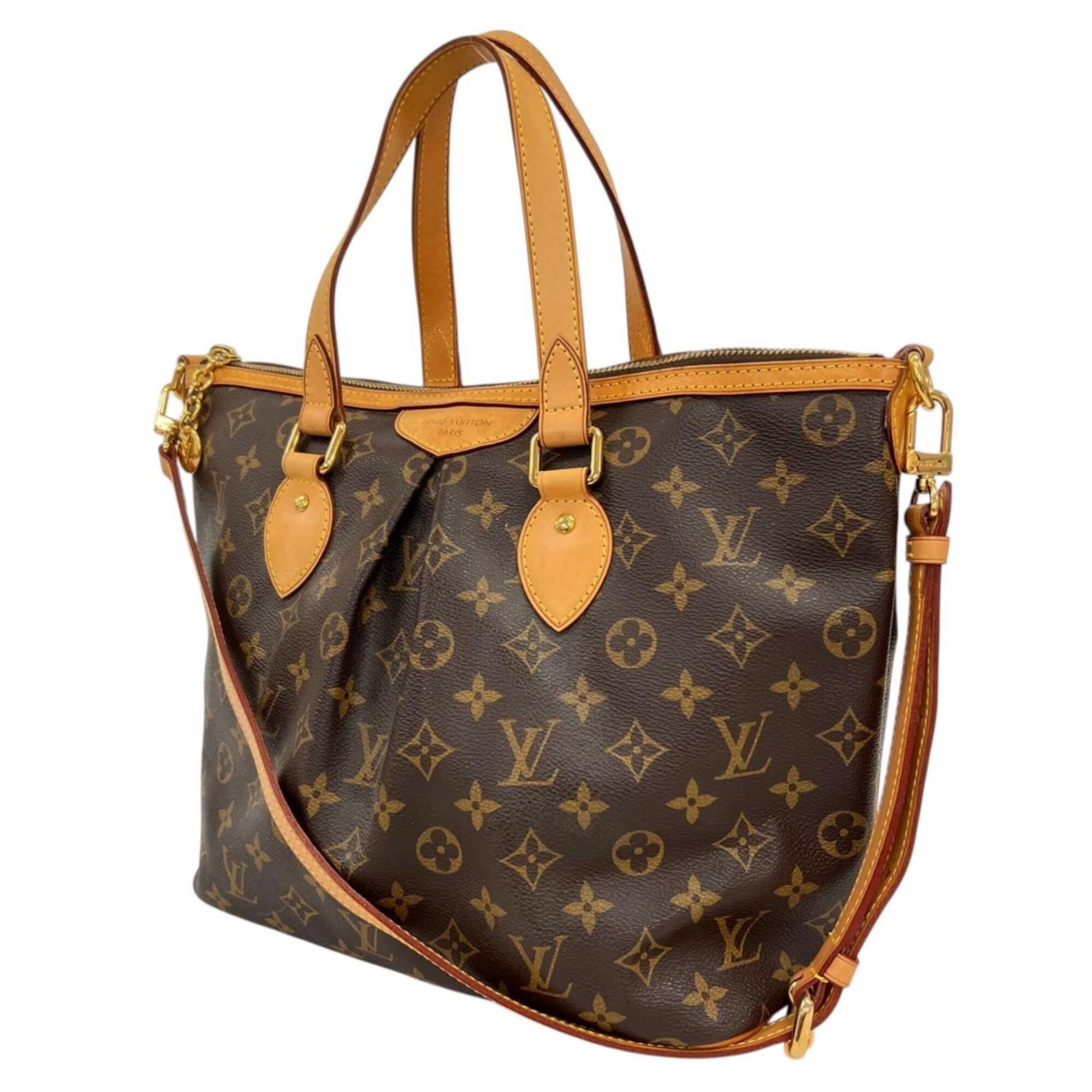 Monogram Leather Handbag Shoulder Bag (Pre-Owned) - Louis Vuitton - Modalova