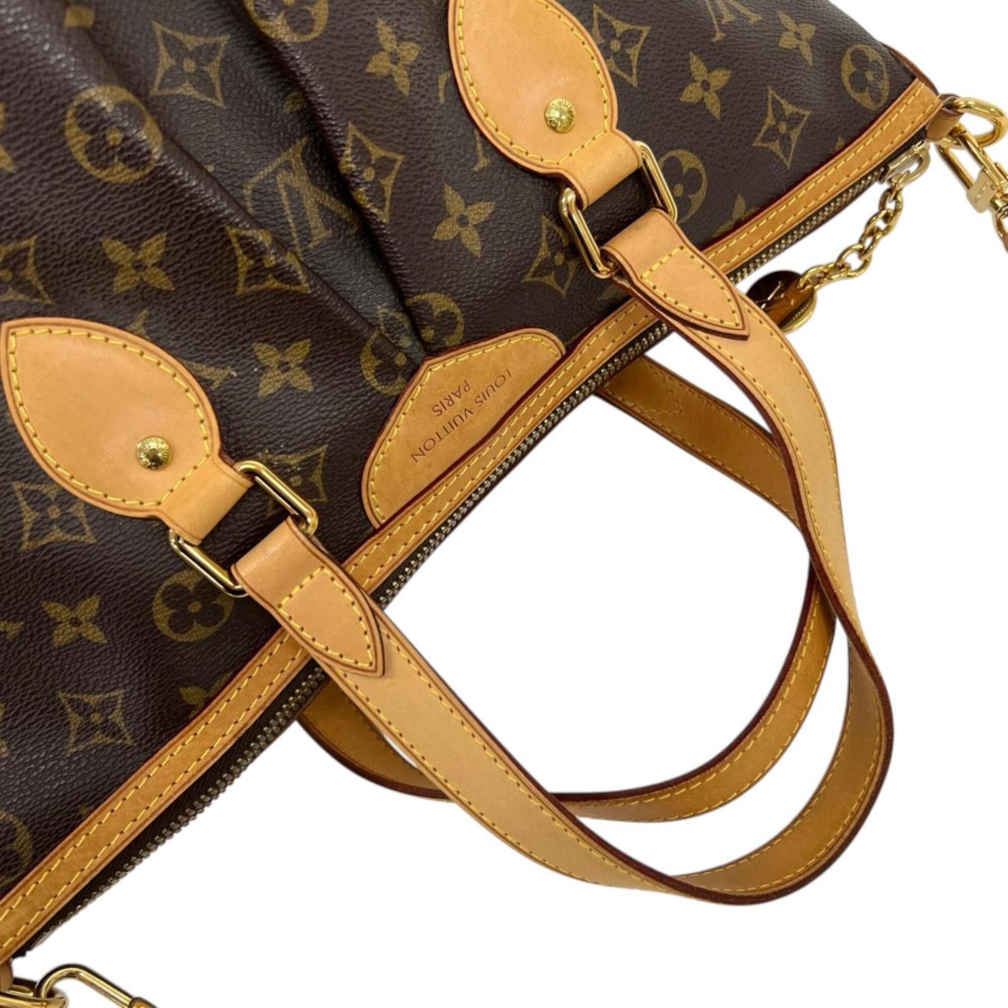 Monogram Leather Handbag Shoulder Bag (Pre-Owned) - Louis Vuitton - Modalova
