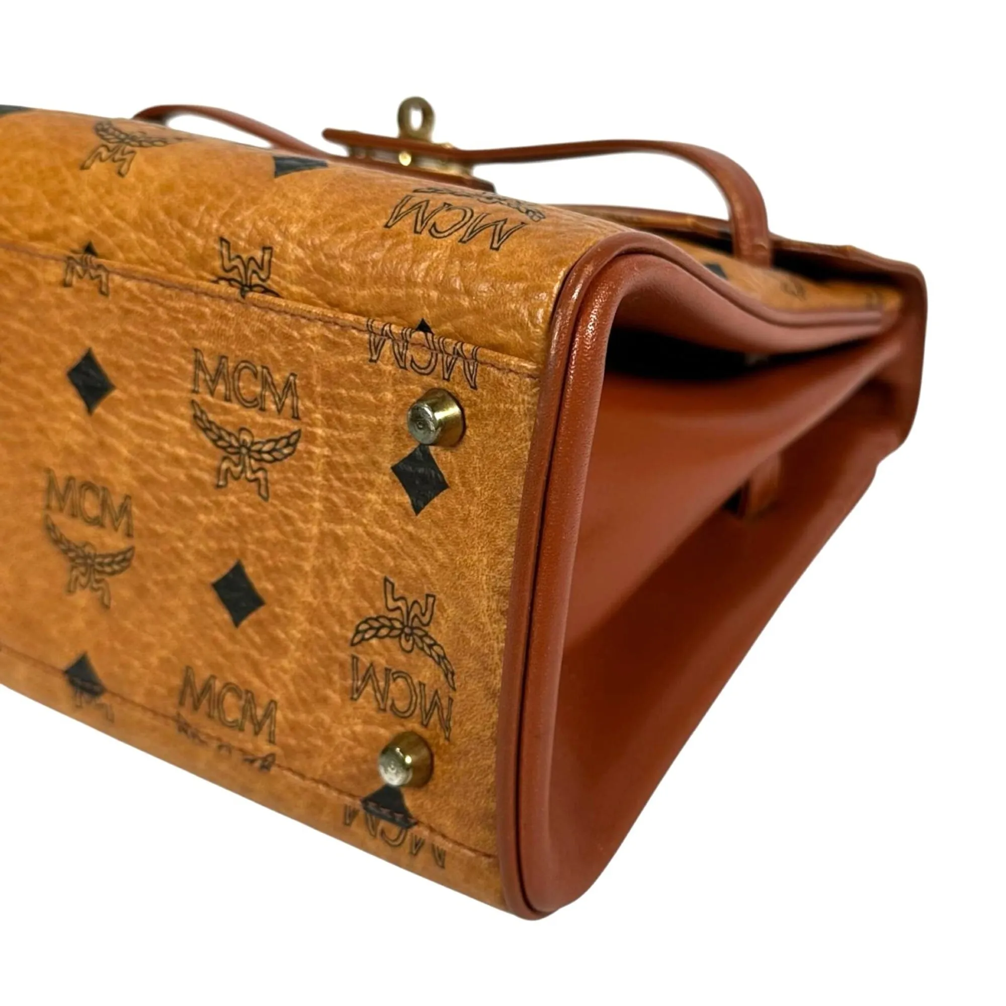 Leather Handbag (Pre-Owned) - MCM - Modalova