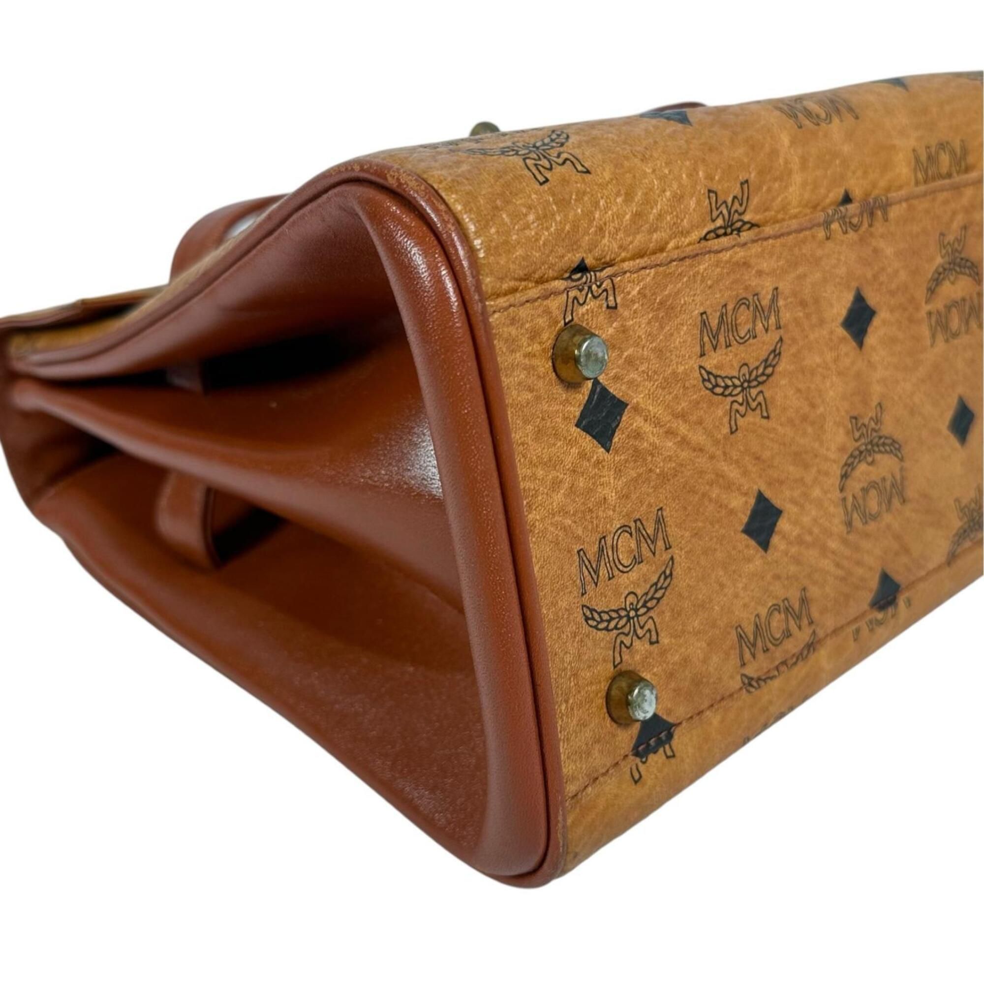 Leather Handbag (Pre-Owned) - MCM - Modalova