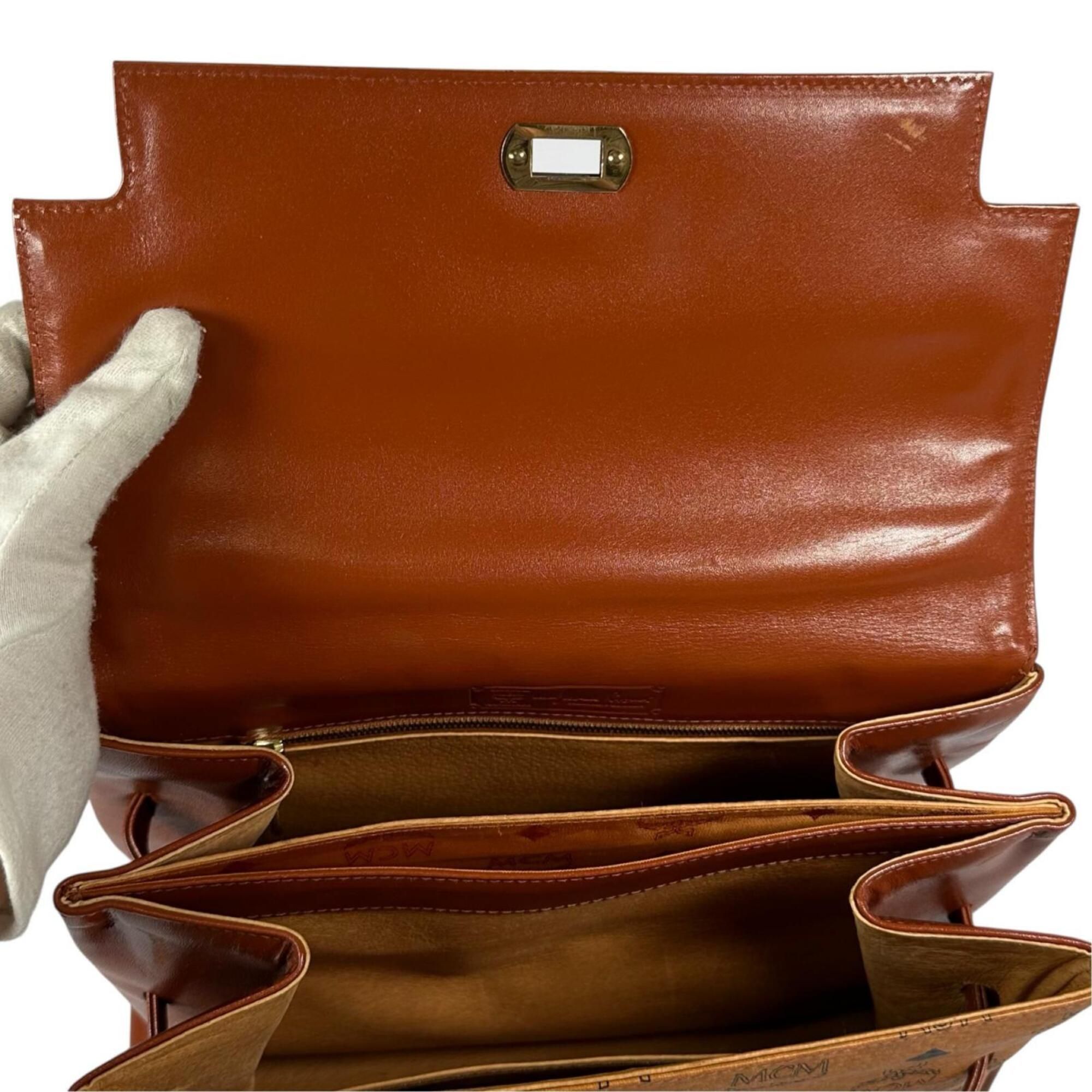 Leather Handbag (Pre-Owned) - MCM - Modalova