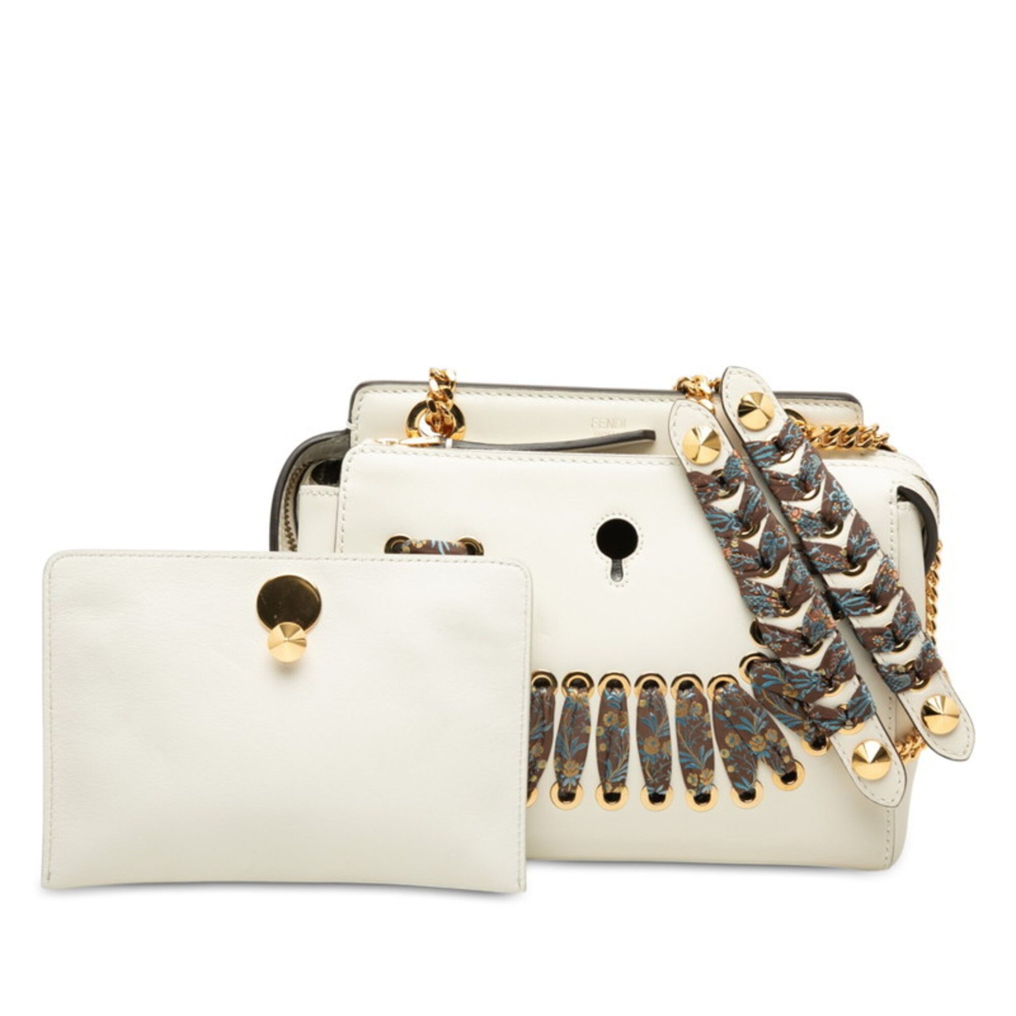 Leather Pouch Shoulder Bag (Pre-Owned) - Fendi - Modalova