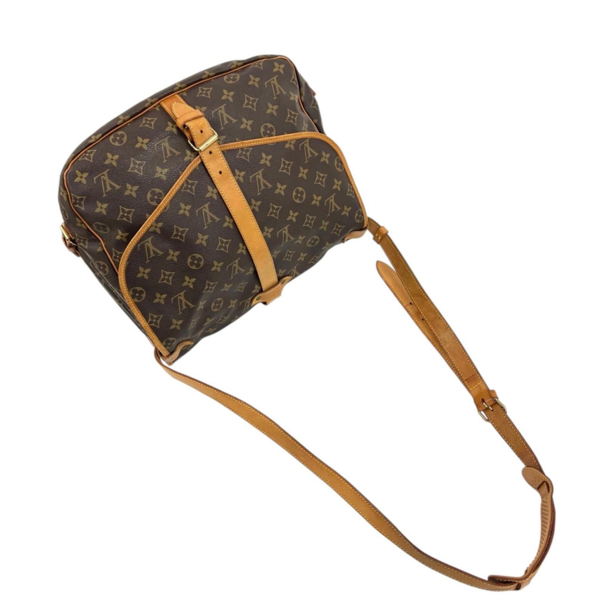 Monogram Leather Shoulder Bag (Pre-Owned) - Louis Vuitton - Modalova