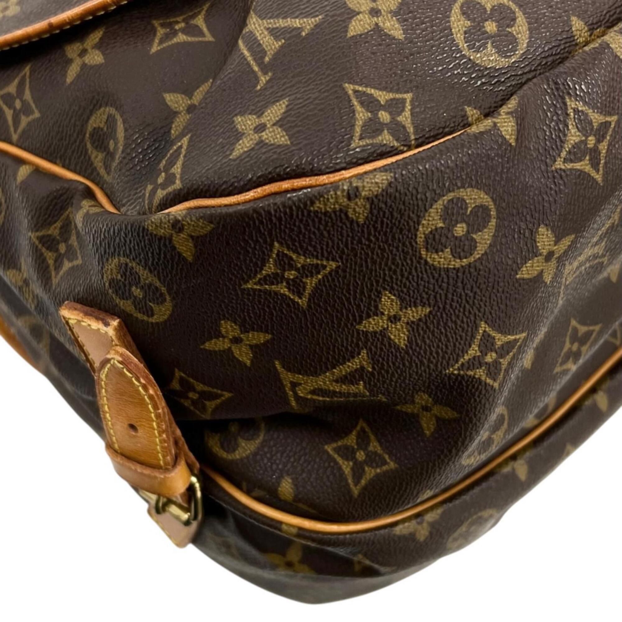 Monogram Leather Shoulder Bag (Pre-Owned) - Louis Vuitton - Modalova