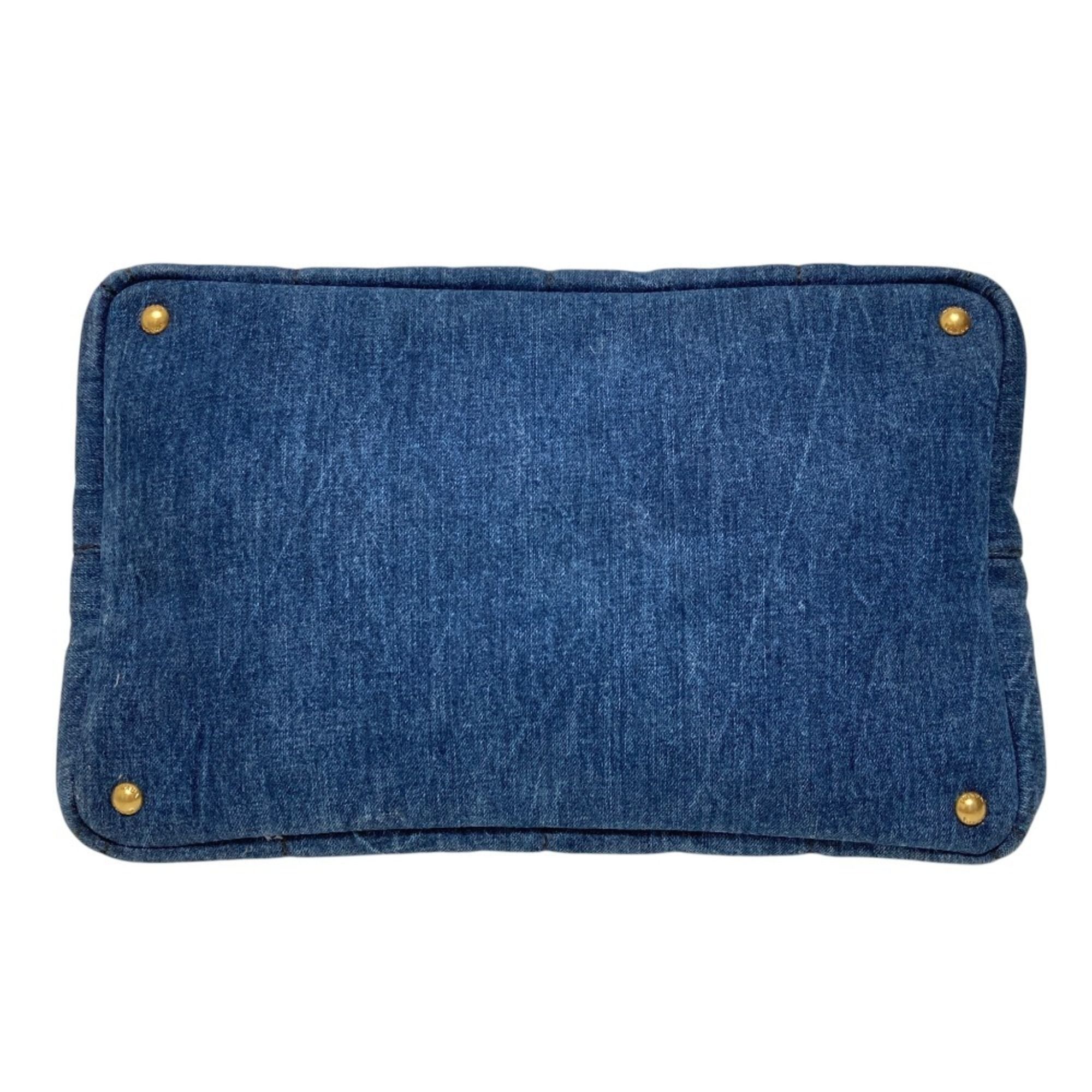 Canapa Denim Tote Bag (Pre-Owned) - Prada - Modalova