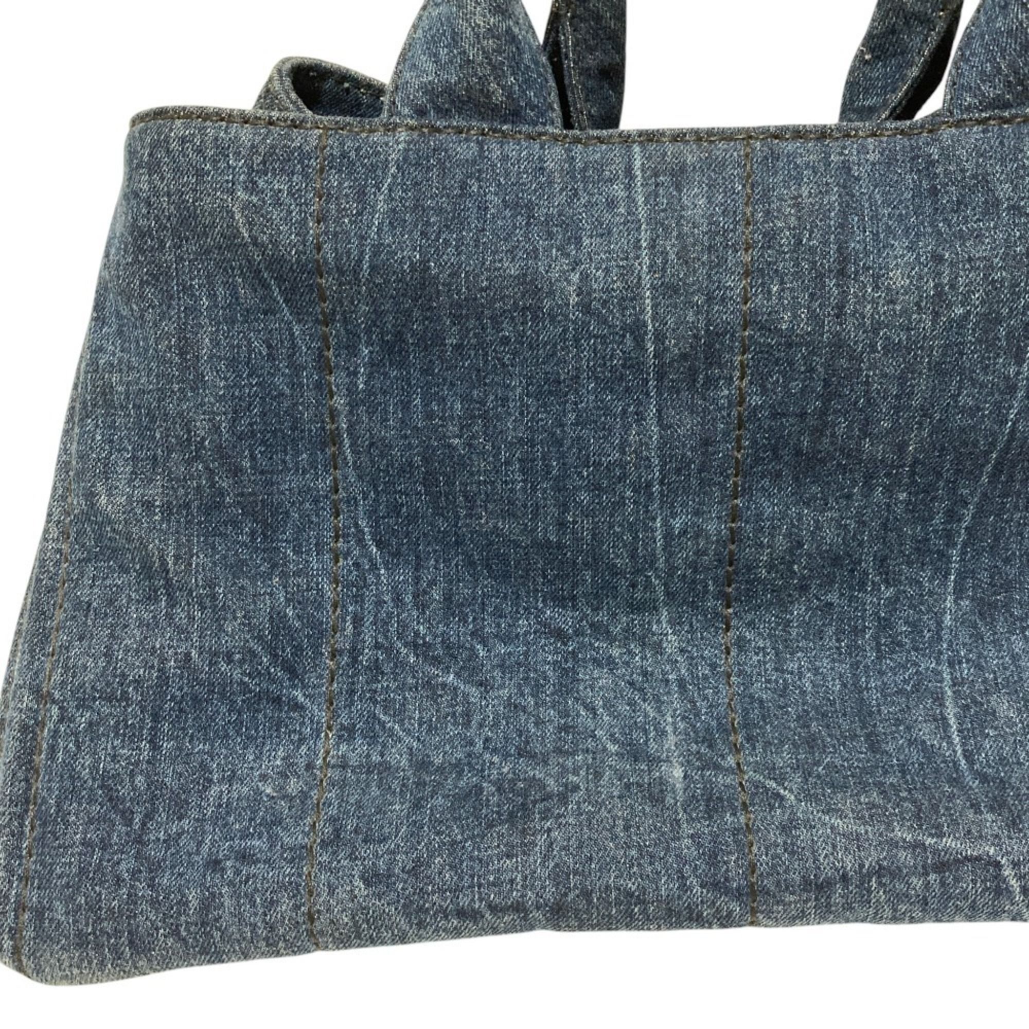 Canapa Denim Tote Bag (Pre-Owned) - Prada - Modalova