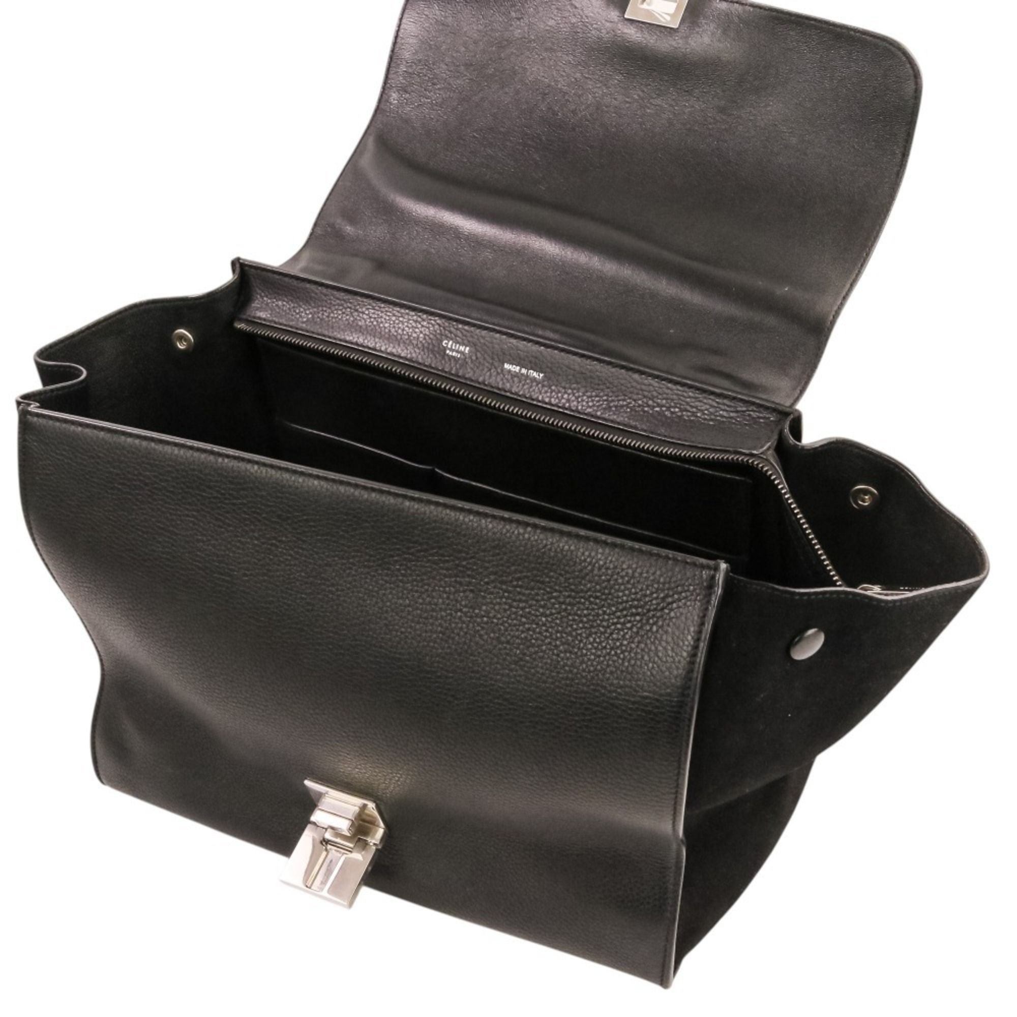 Trapeze Leather Handbag Shoulder Bag (Pre-Owned) - Celine - Modalova