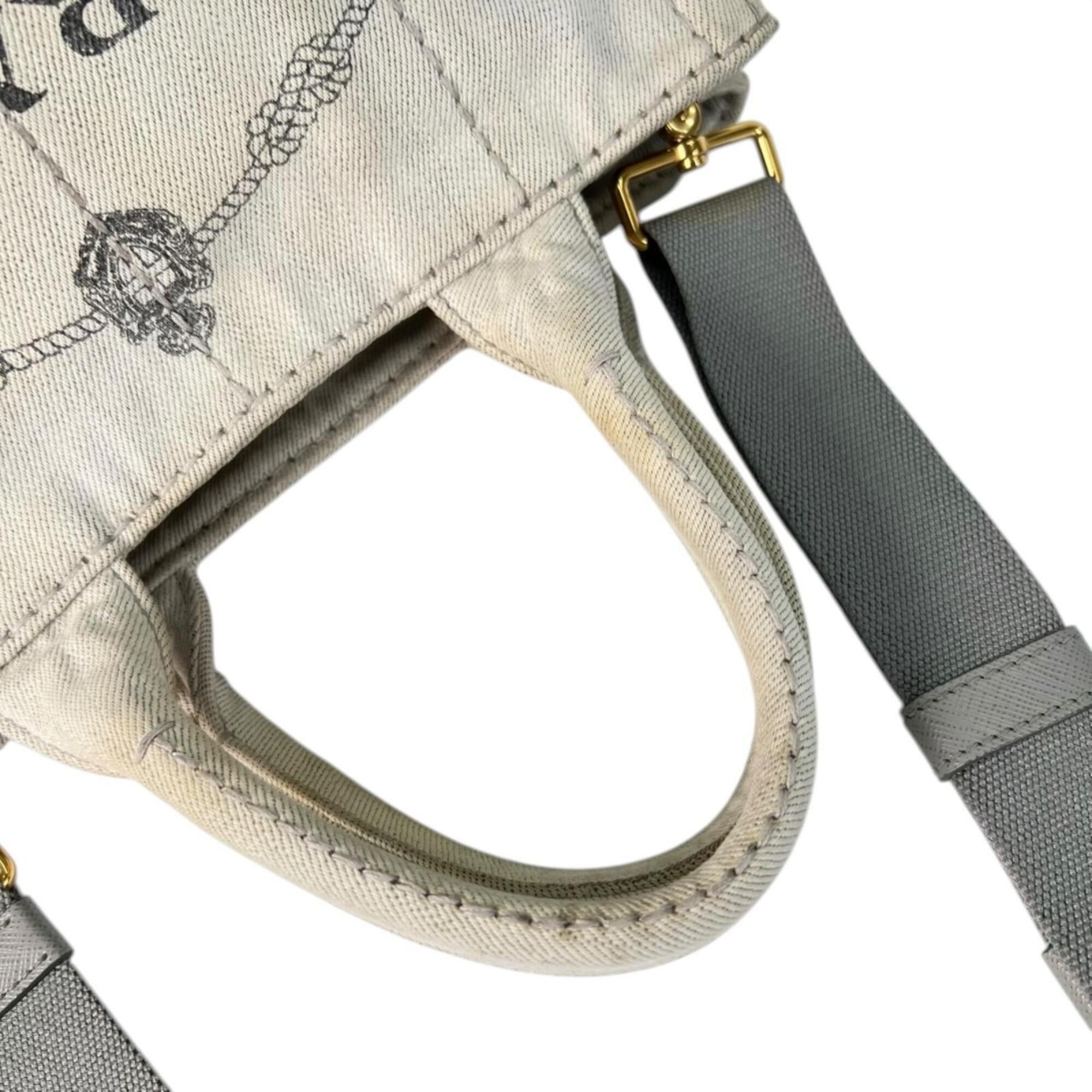 Denim Handbag (Pre-Owned) - Prada - Modalova