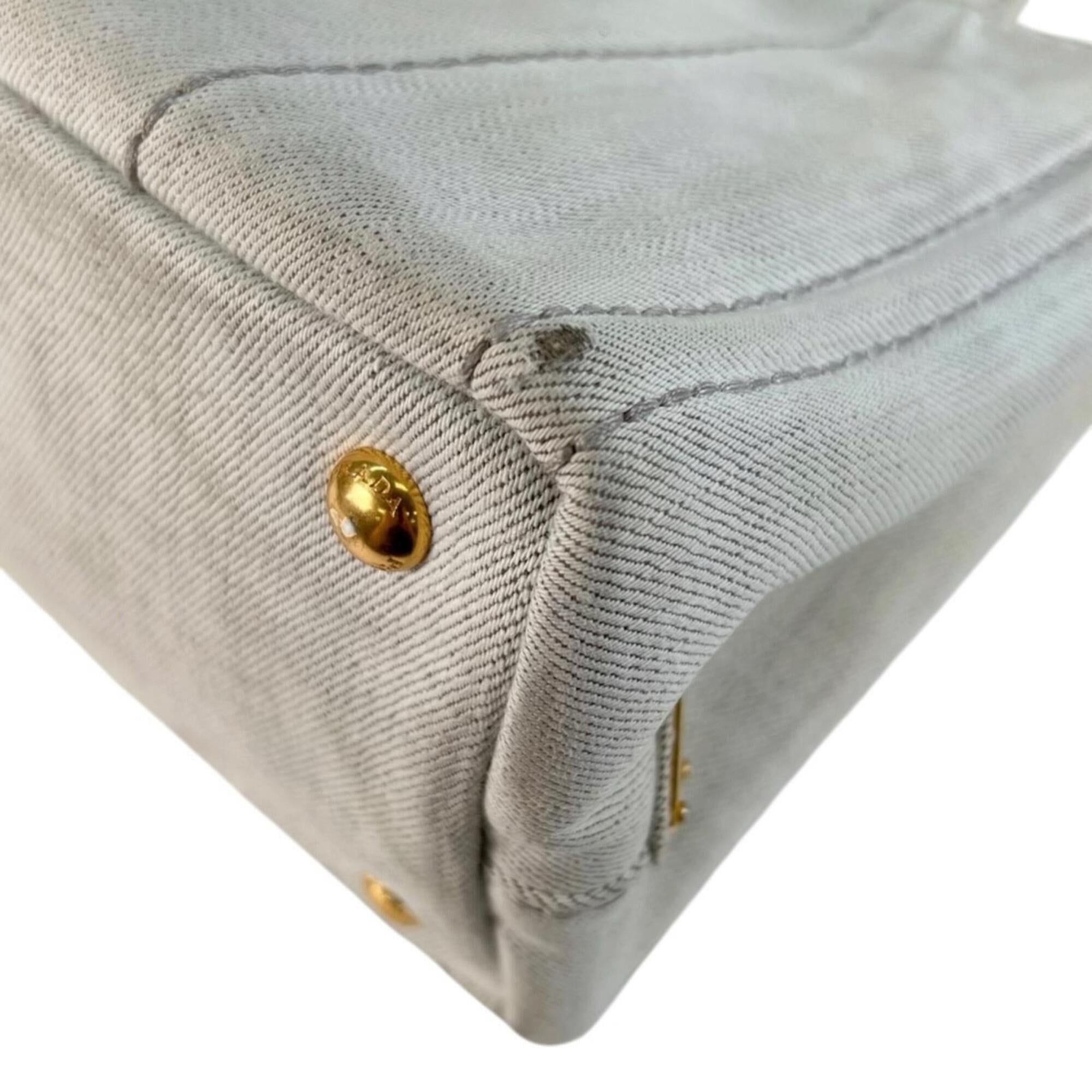 Denim Handbag (Pre-Owned) - Prada - Modalova