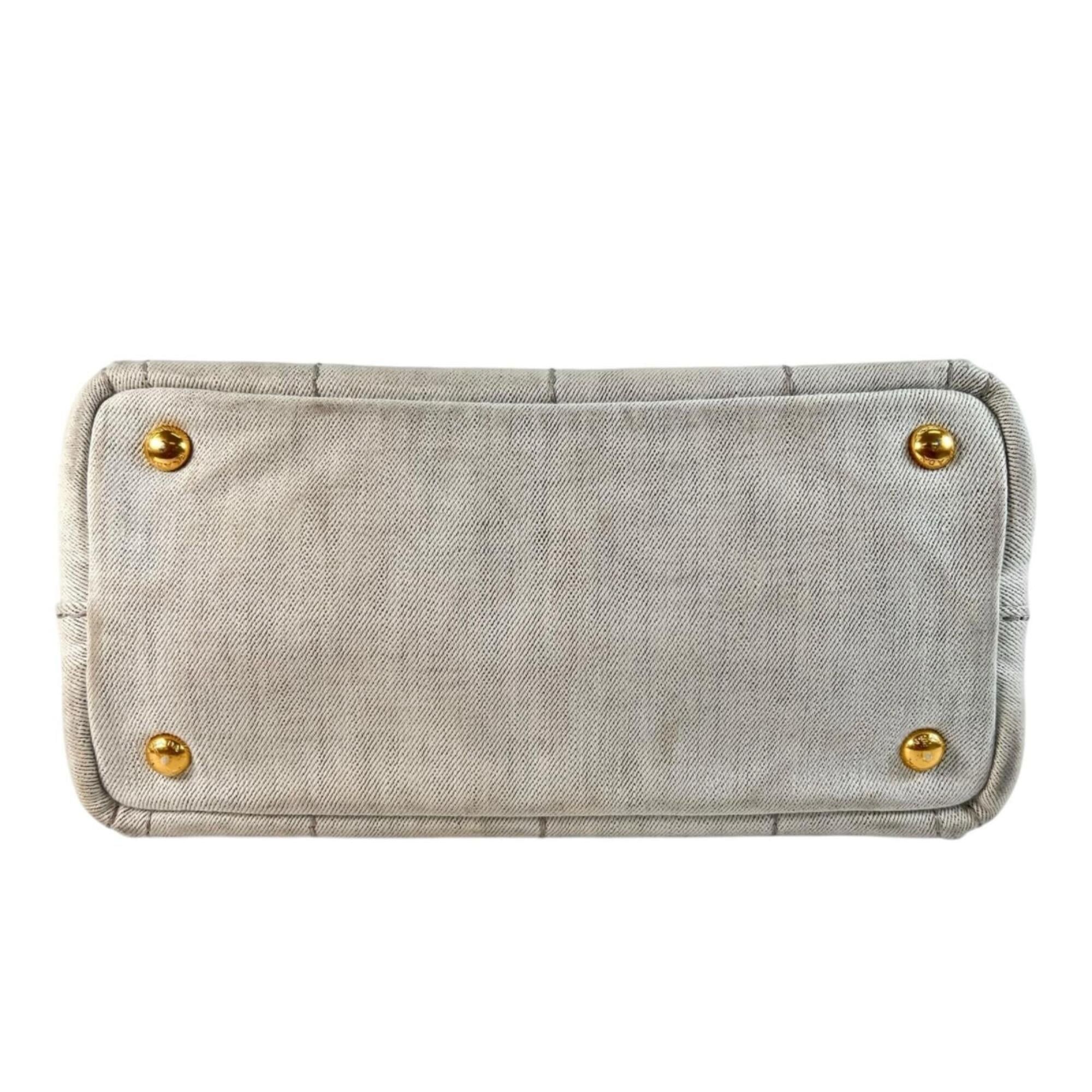 Denim Handbag (Pre-Owned) - Prada - Modalova