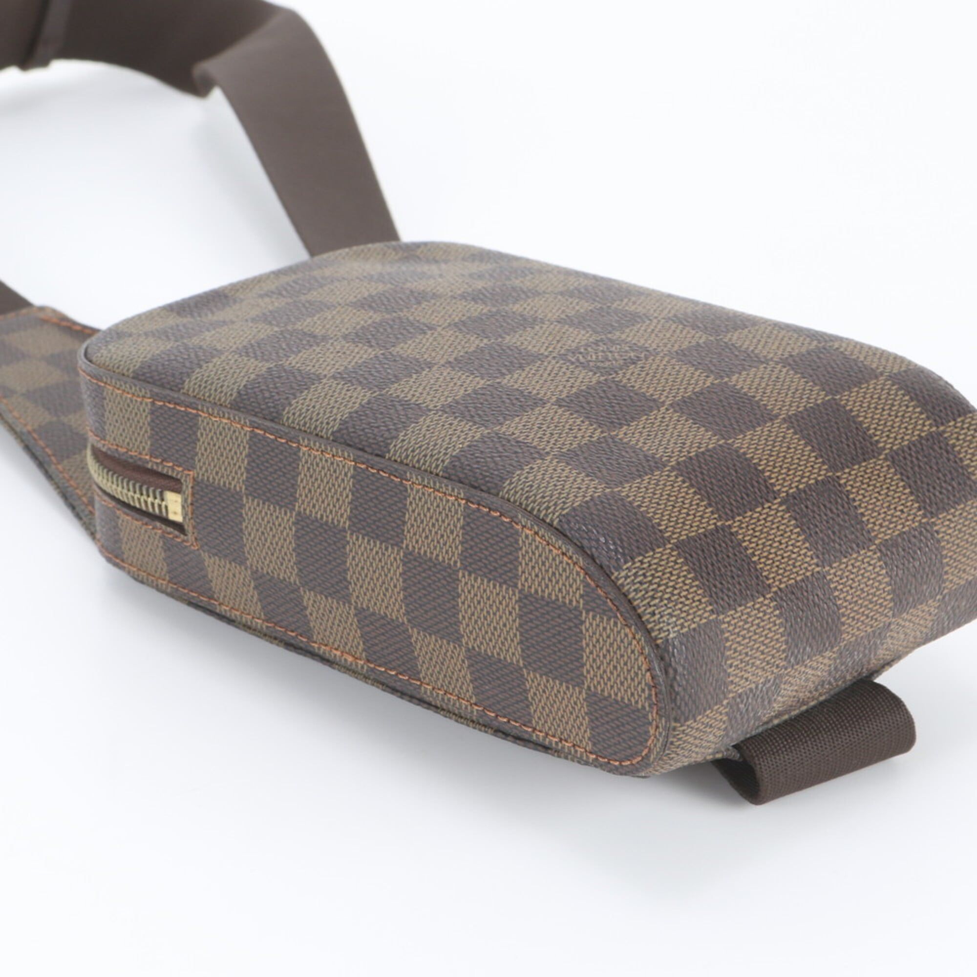 Leather Coated Canvas Pouch Sling Bag (Pre-Owned) - Louis Vuitton - Modalova