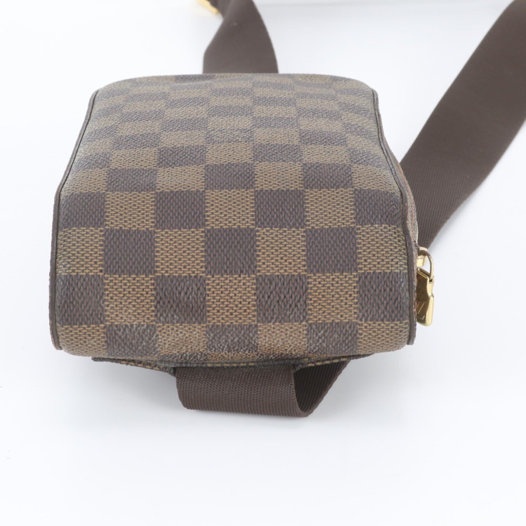 Leather Coated Canvas Pouch Sling Bag (Pre-Owned) - Louis Vuitton - Modalova