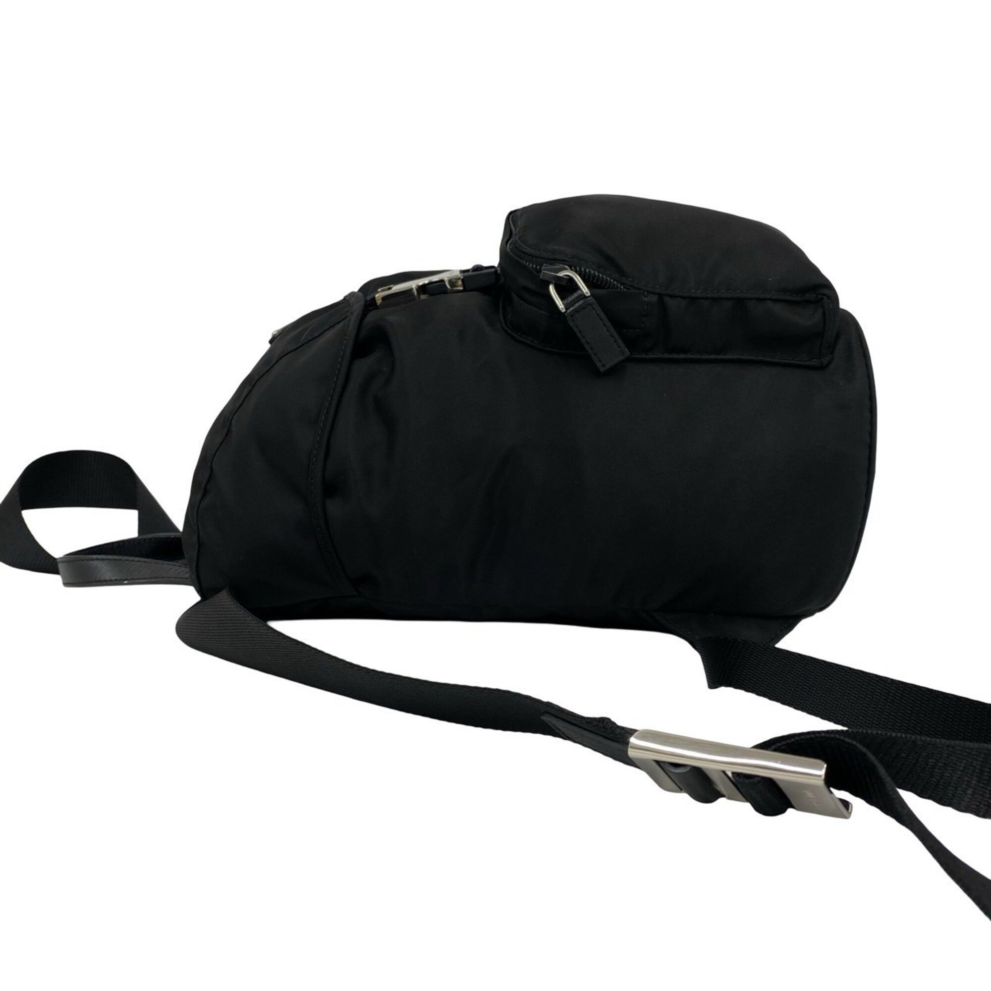Nylon Leather Backpack (Pre-Owned) - Prada - Modalova