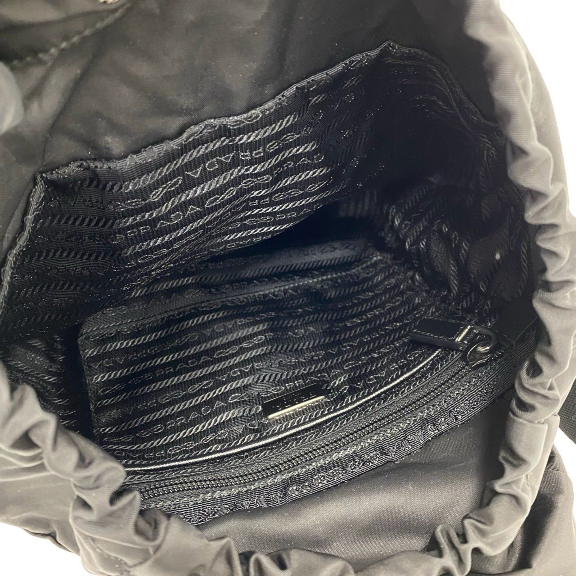 Nylon Leather Backpack (Pre-Owned) - Prada - Modalova