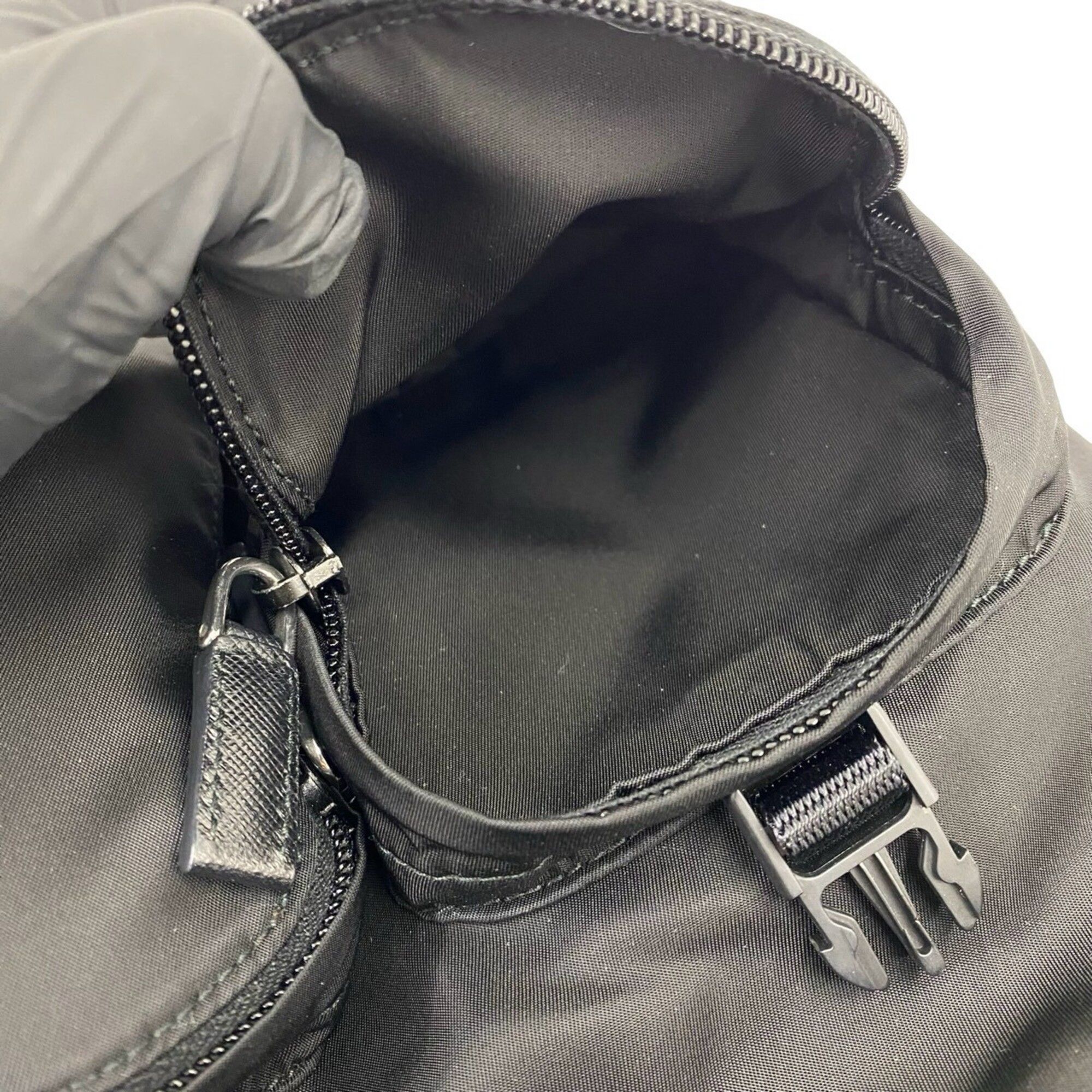 Nylon Leather Backpack (Pre-Owned) - Prada - Modalova