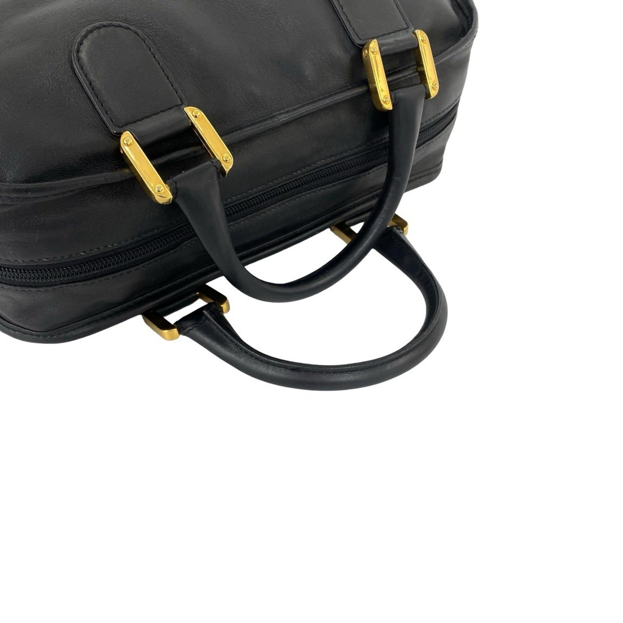 Leather Boston Bag Handbag (Pre-Owned) - Loewe - Modalova