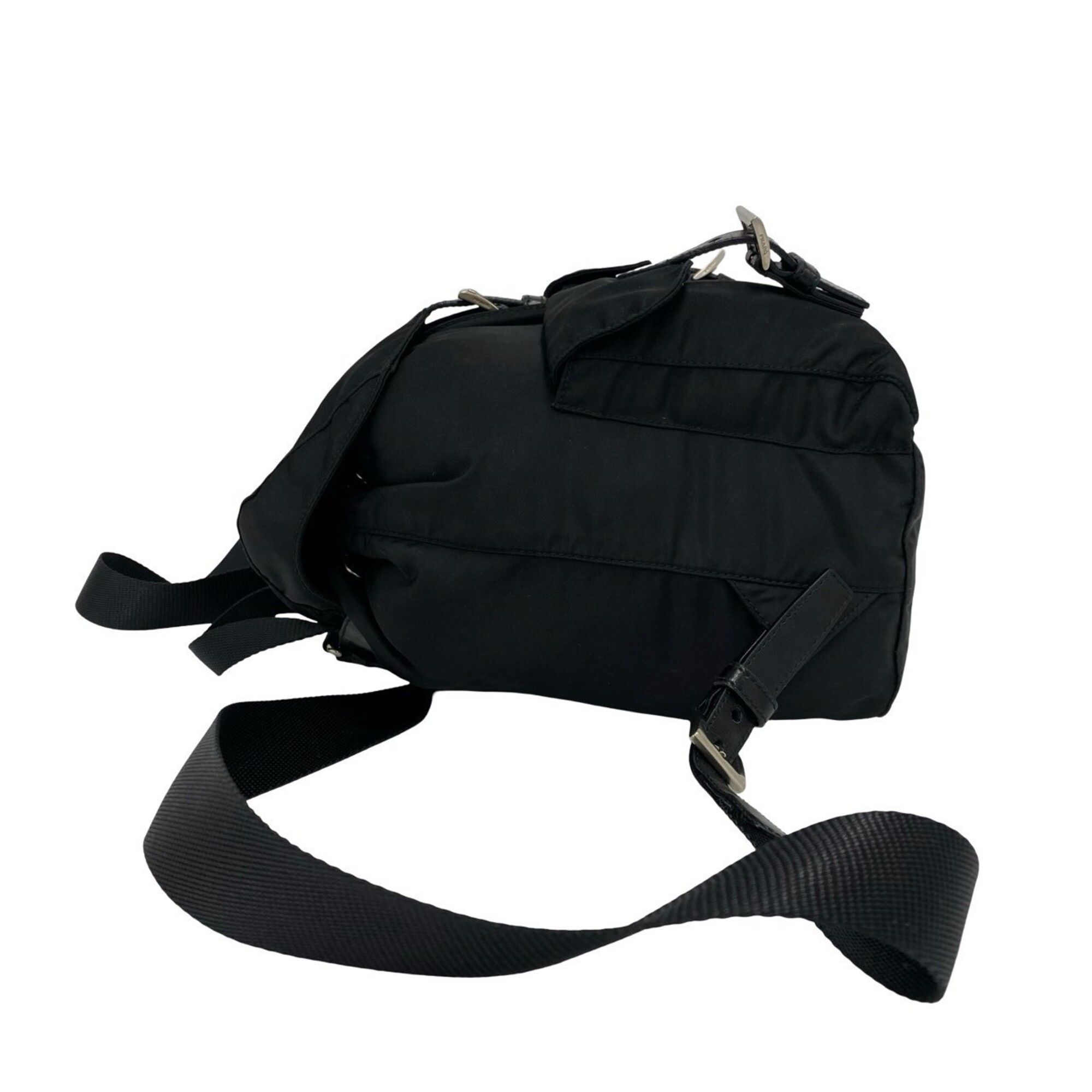 Nylon Leather Backpack (Pre-Owned) - Prada - Modalova