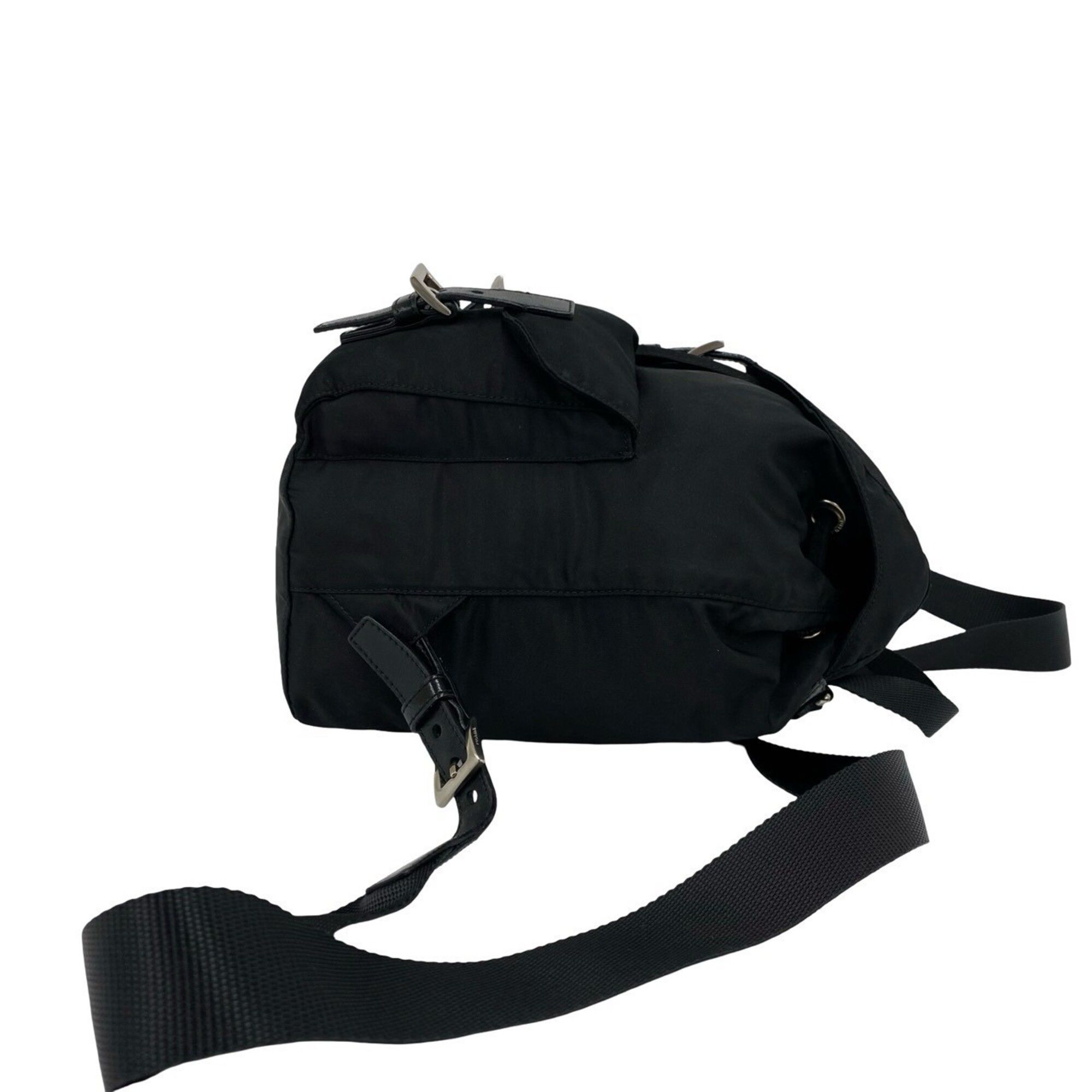Nylon Leather Backpack (Pre-Owned) - Prada - Modalova