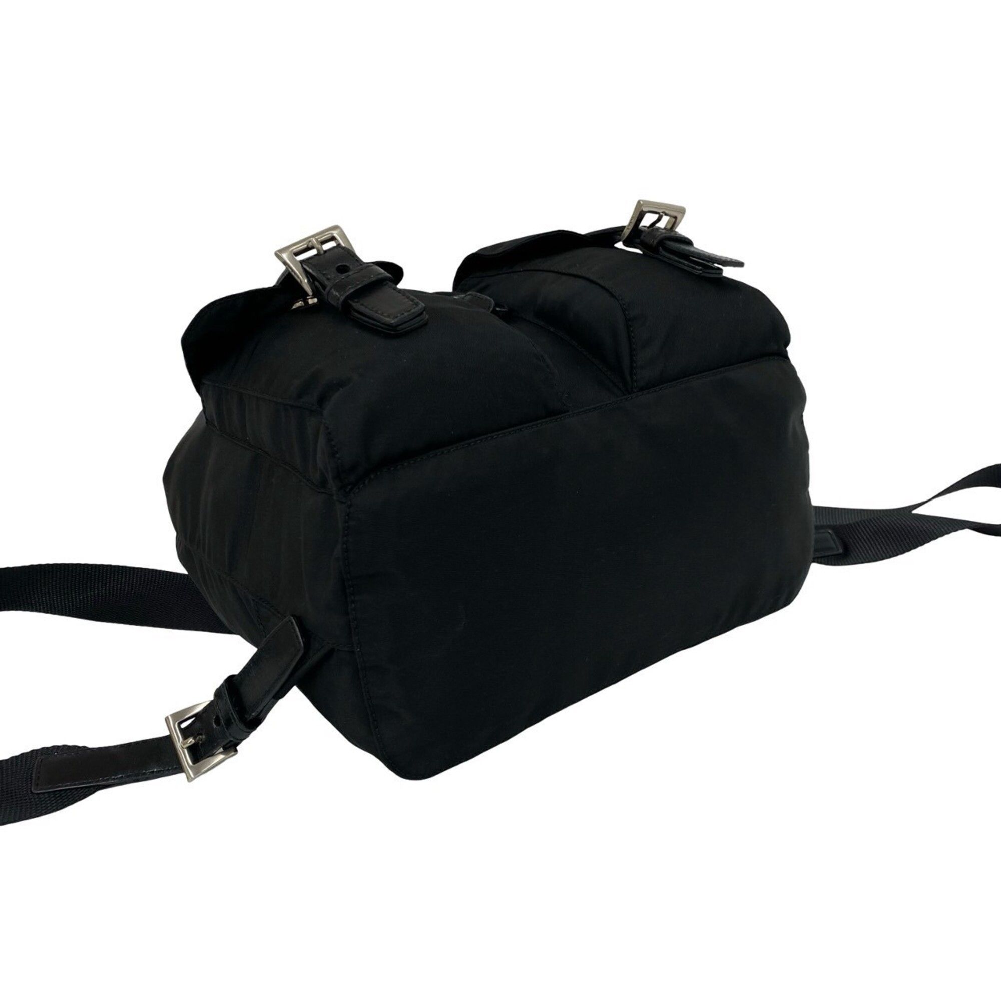 Nylon Leather Backpack (Pre-Owned) - Prada - Modalova