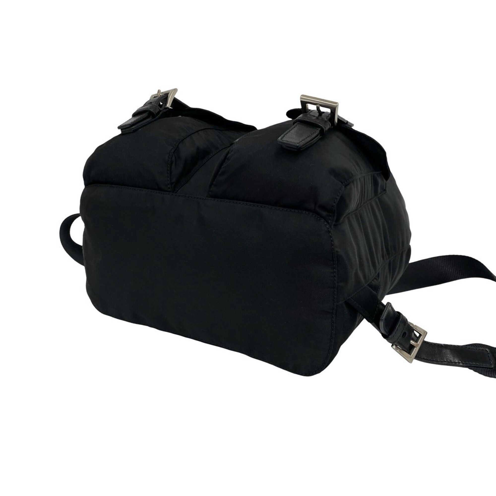 Nylon Leather Backpack (Pre-Owned) - Prada - Modalova
