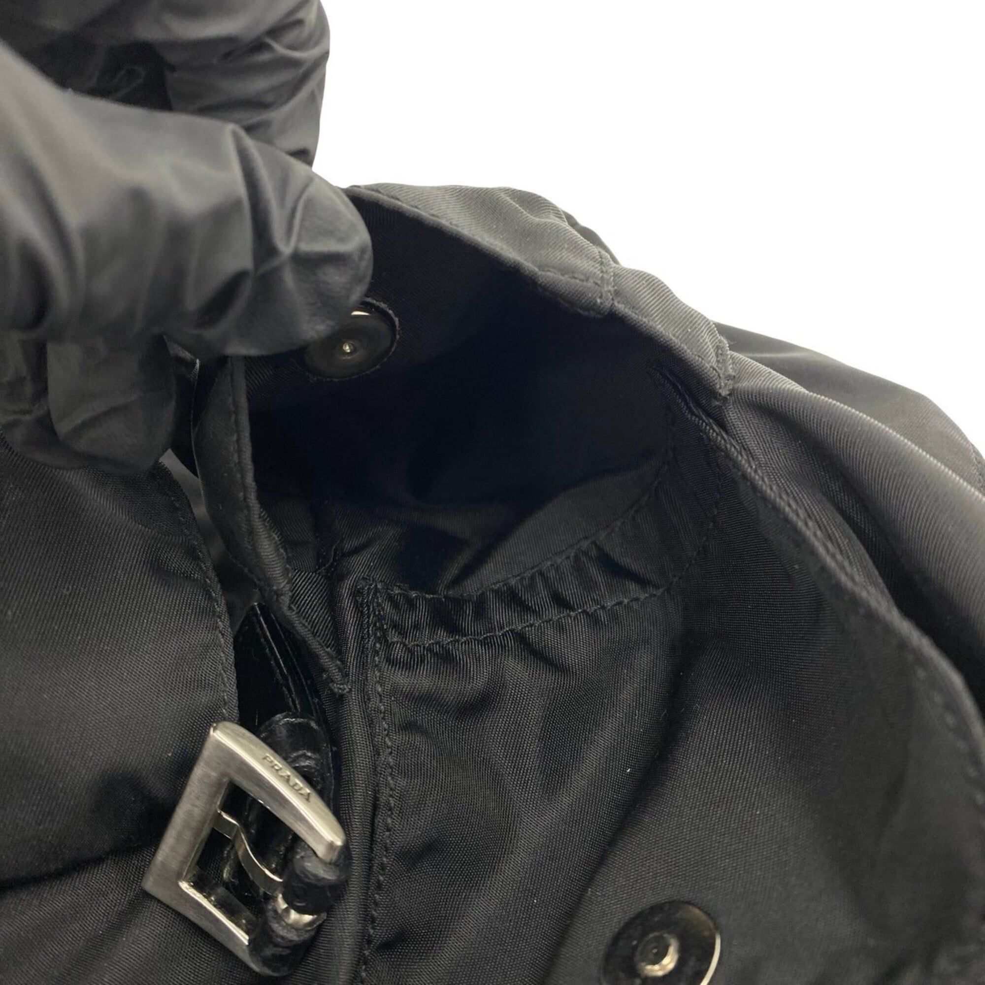 Nylon Leather Backpack (Pre-Owned) - Prada - Modalova