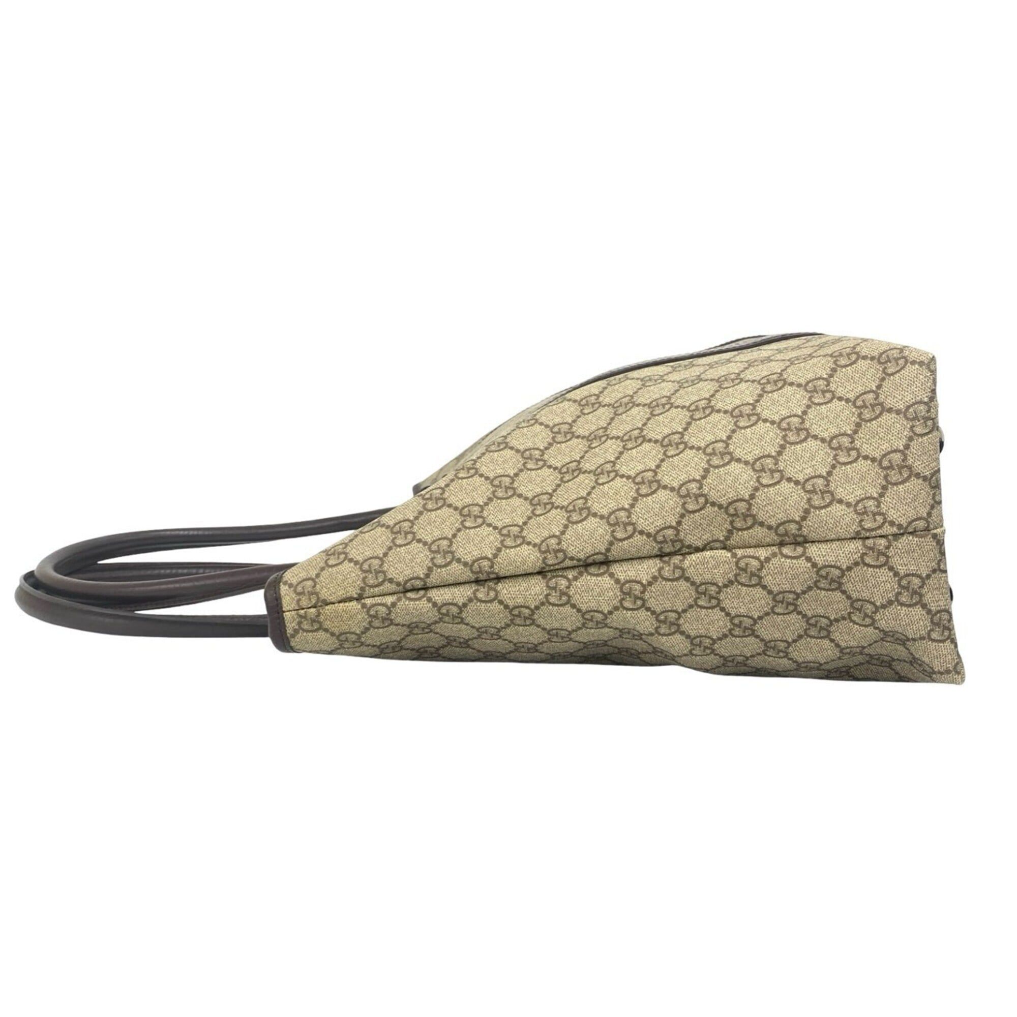 Leather Elastane Shoulder Bag Tote Bag (Pre-Owned) - Gucci - Modalova