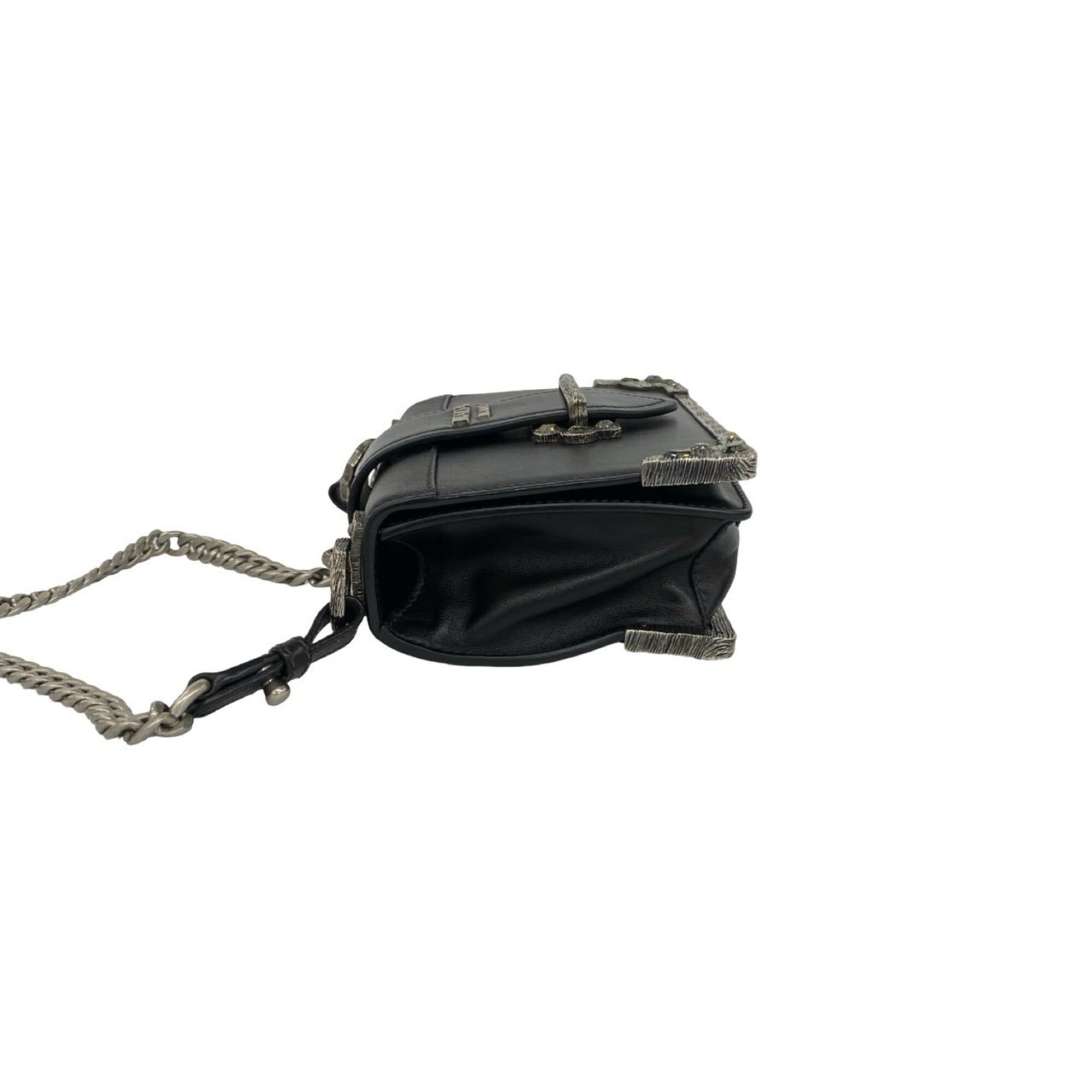 Leather Pochette Shoulder Bag (Pre-Owned) - Prada - Modalova