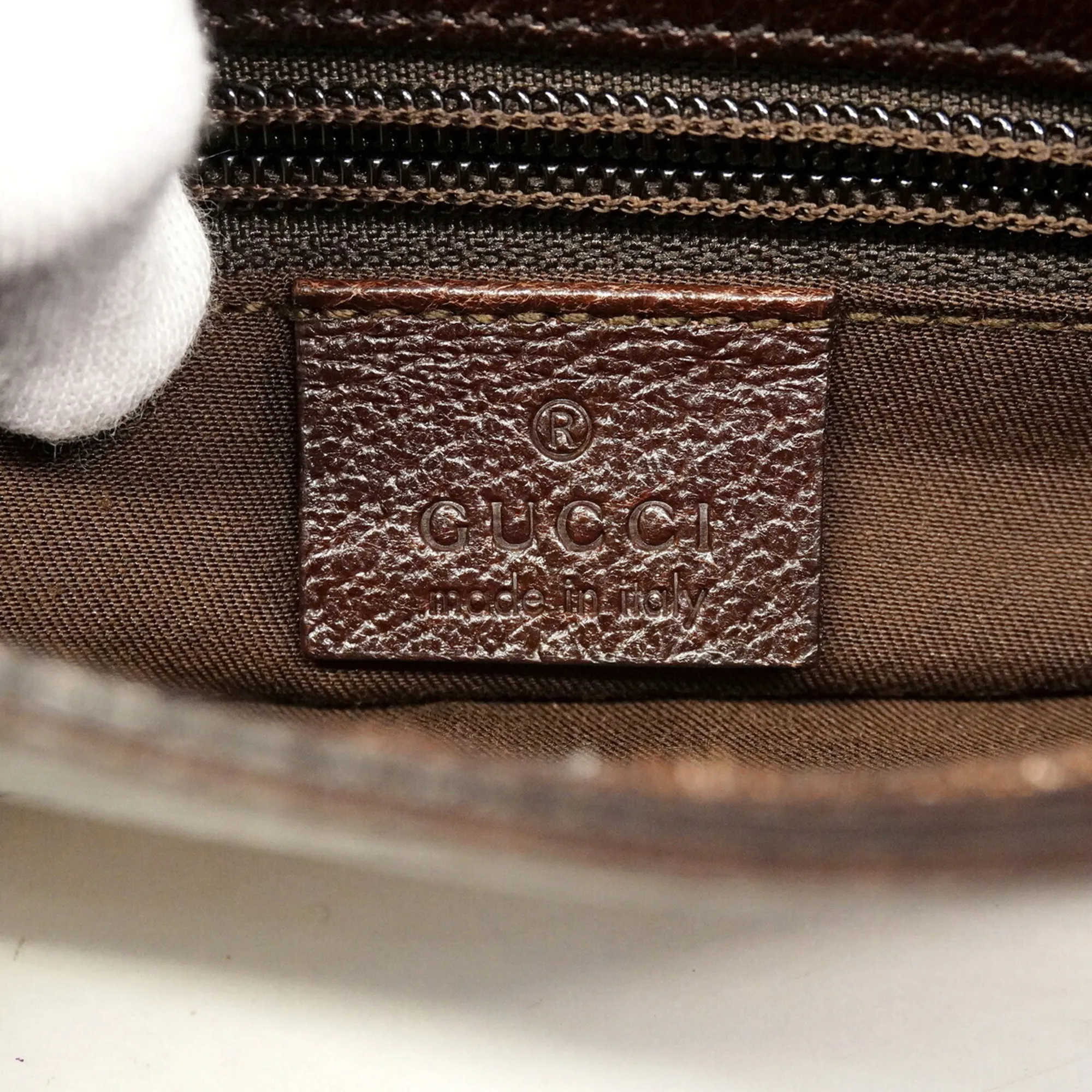 Canvas Shoulder Bag (Pre-Owned) - Gucci - Modalova