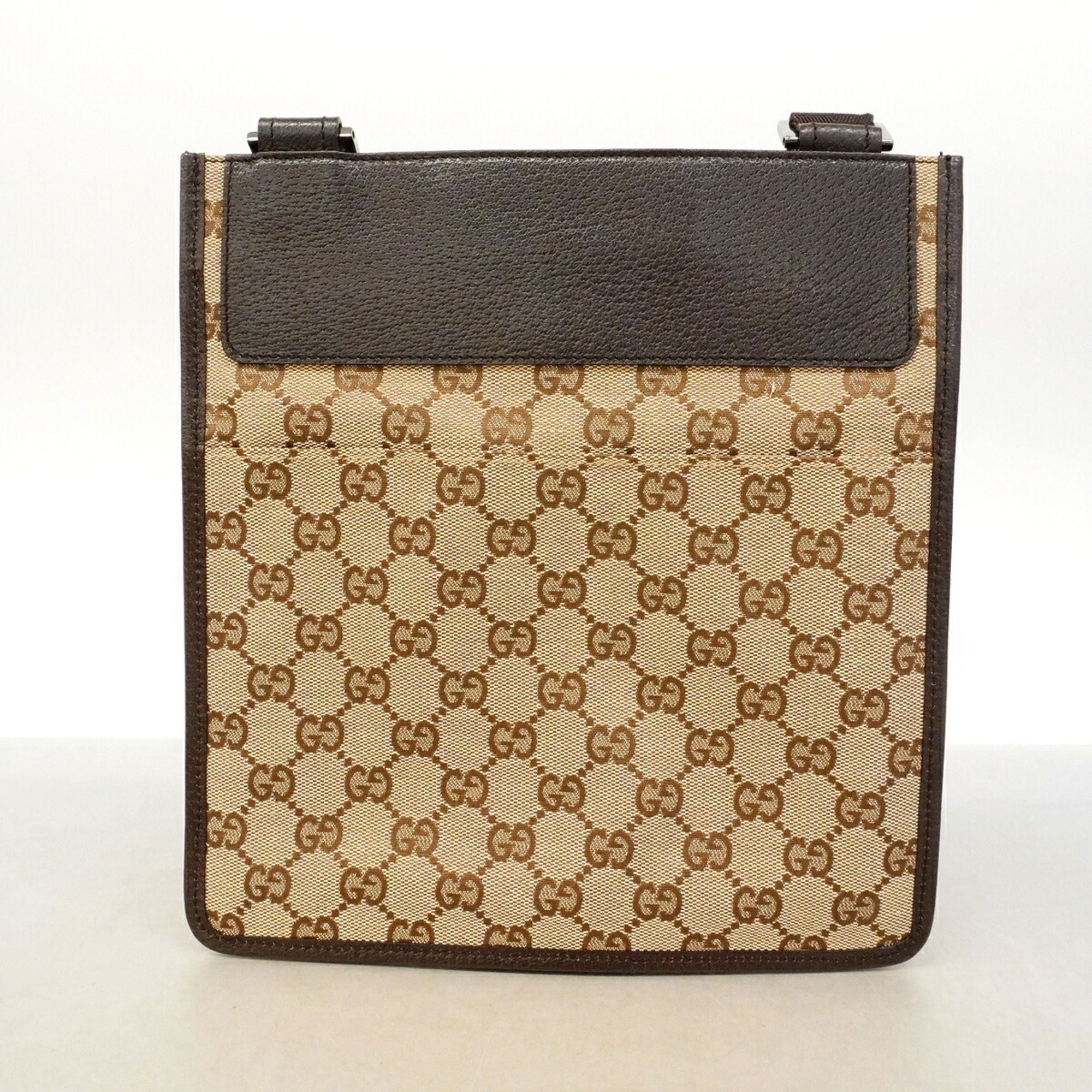 Canvas Shoulder Bag (Pre-Owned) - Gucci - Modalova