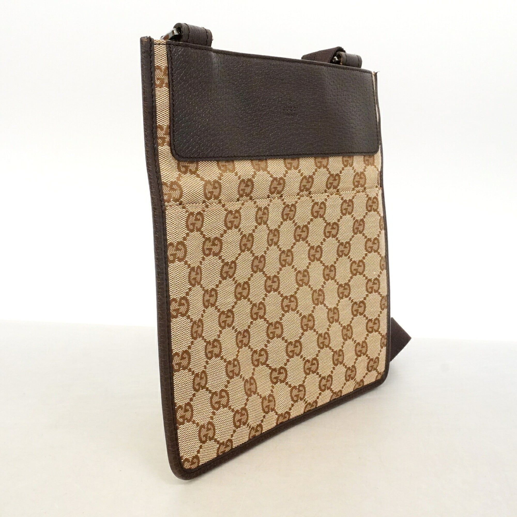 Canvas Shoulder Bag (Pre-Owned) - Gucci - Modalova