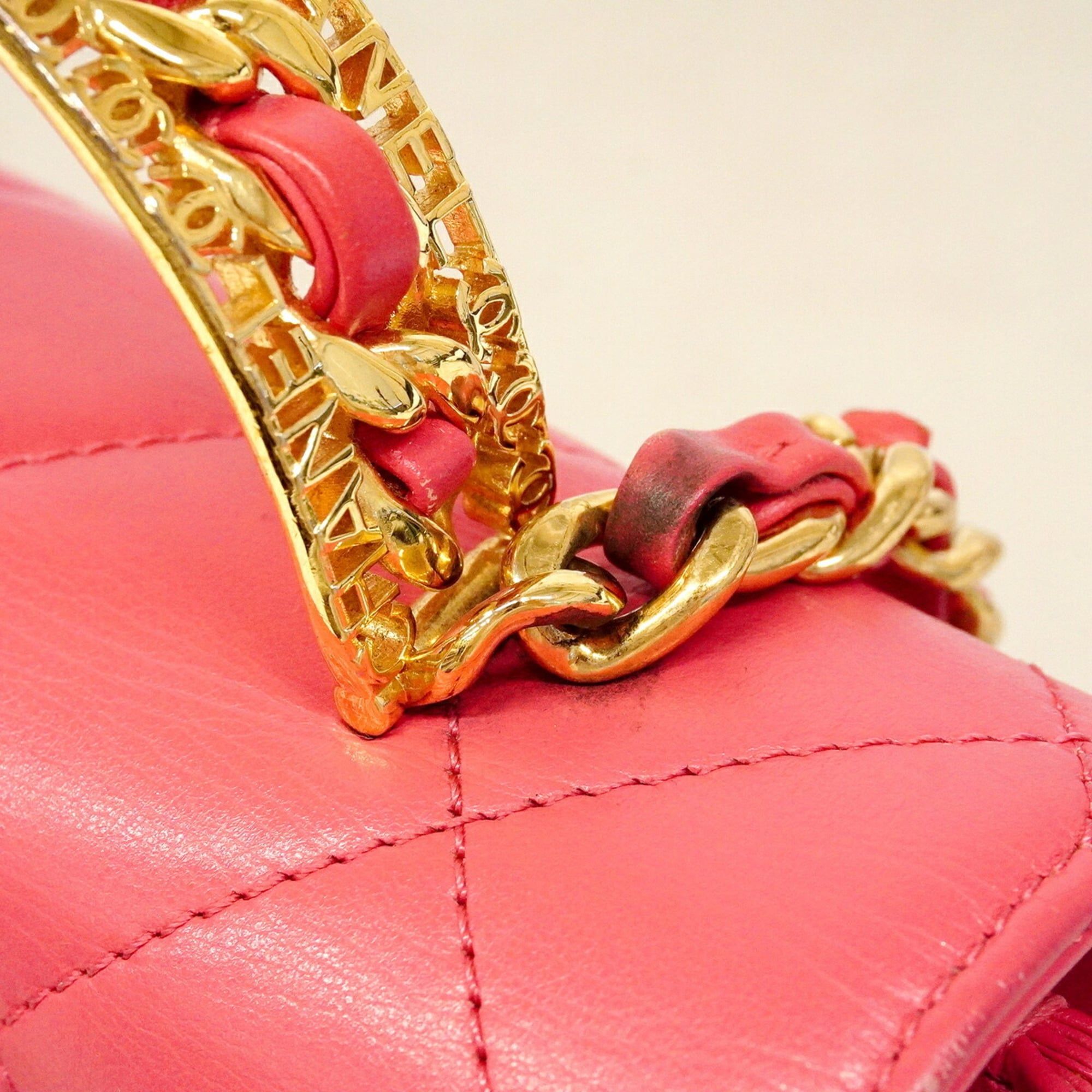 Leather Handbag (Pre-Owned) - Chanel - Modalova