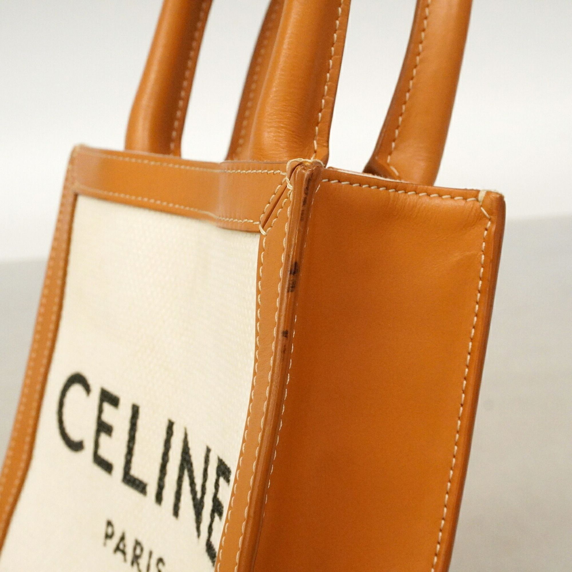Canvas Leather Handbag (Pre-Owned) - Celine - Modalova