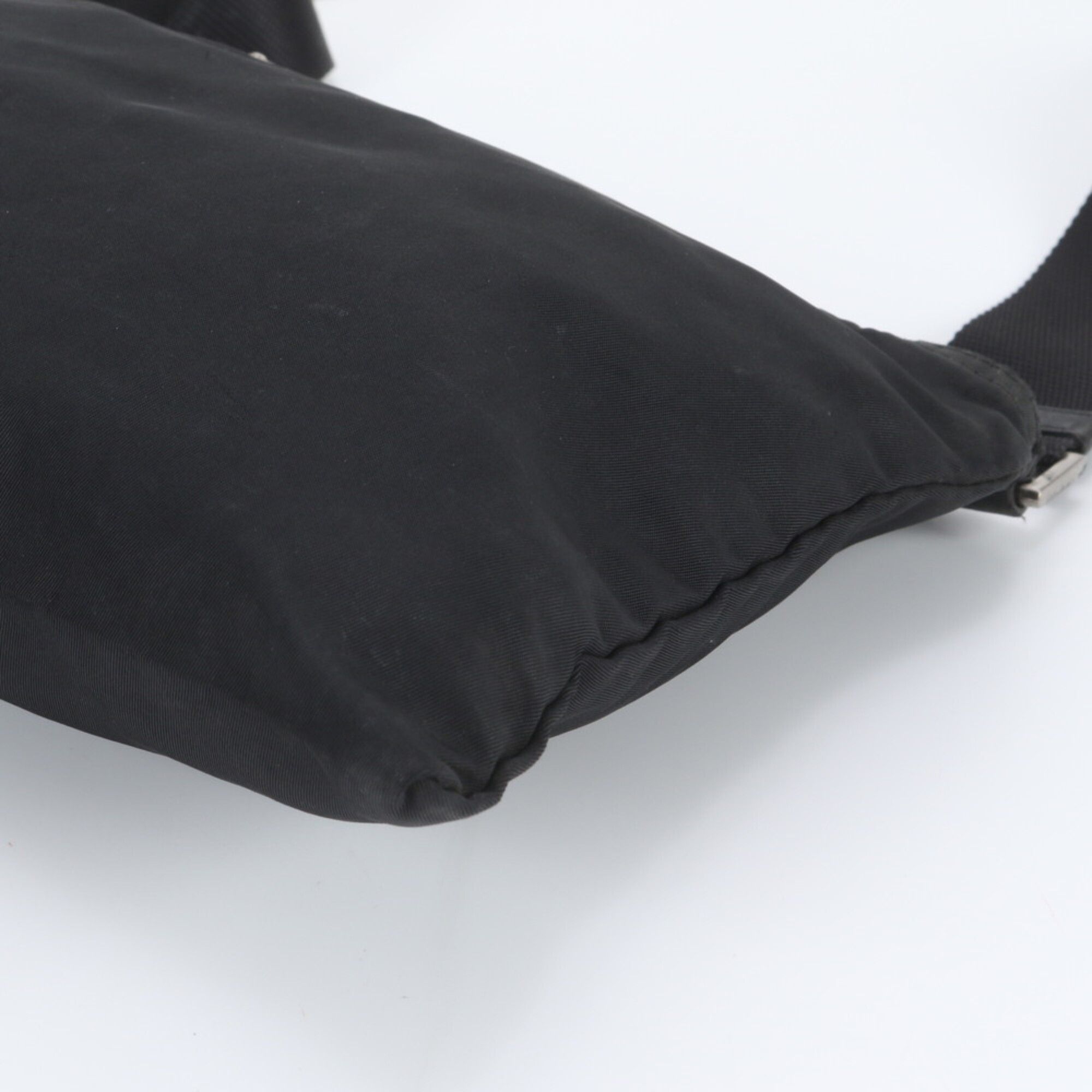 Leather Nylon Messenger Bag Shoulder Bag (Pre-Owned) - Prada - Modalova