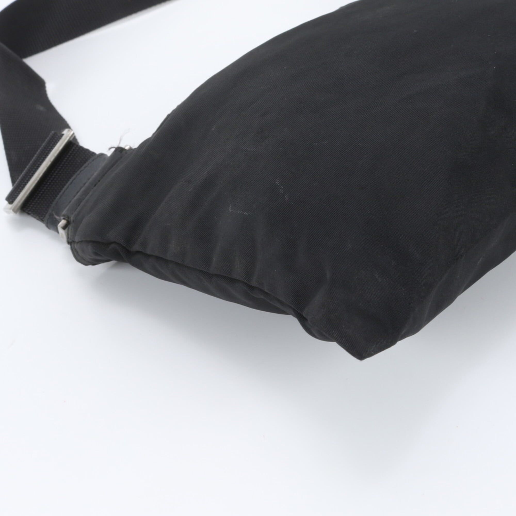 Leather Nylon Messenger Bag Shoulder Bag (Pre-Owned) - Prada - Modalova