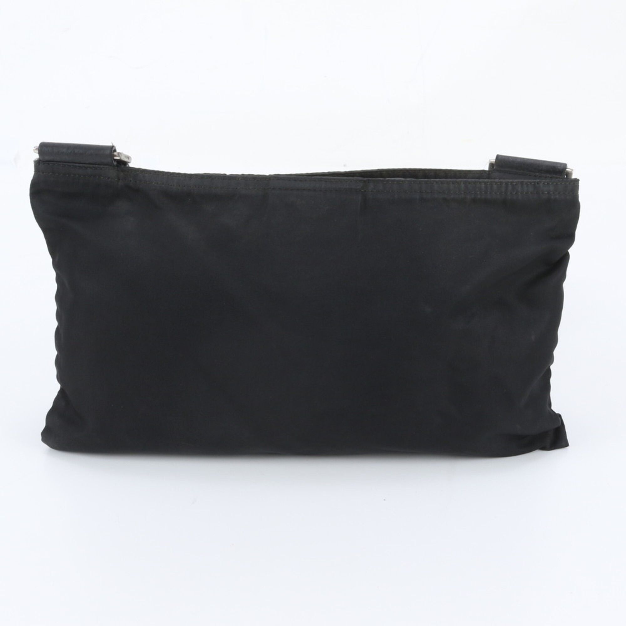 Leather Nylon Messenger Bag Shoulder Bag (Pre-Owned) - Prada - Modalova
