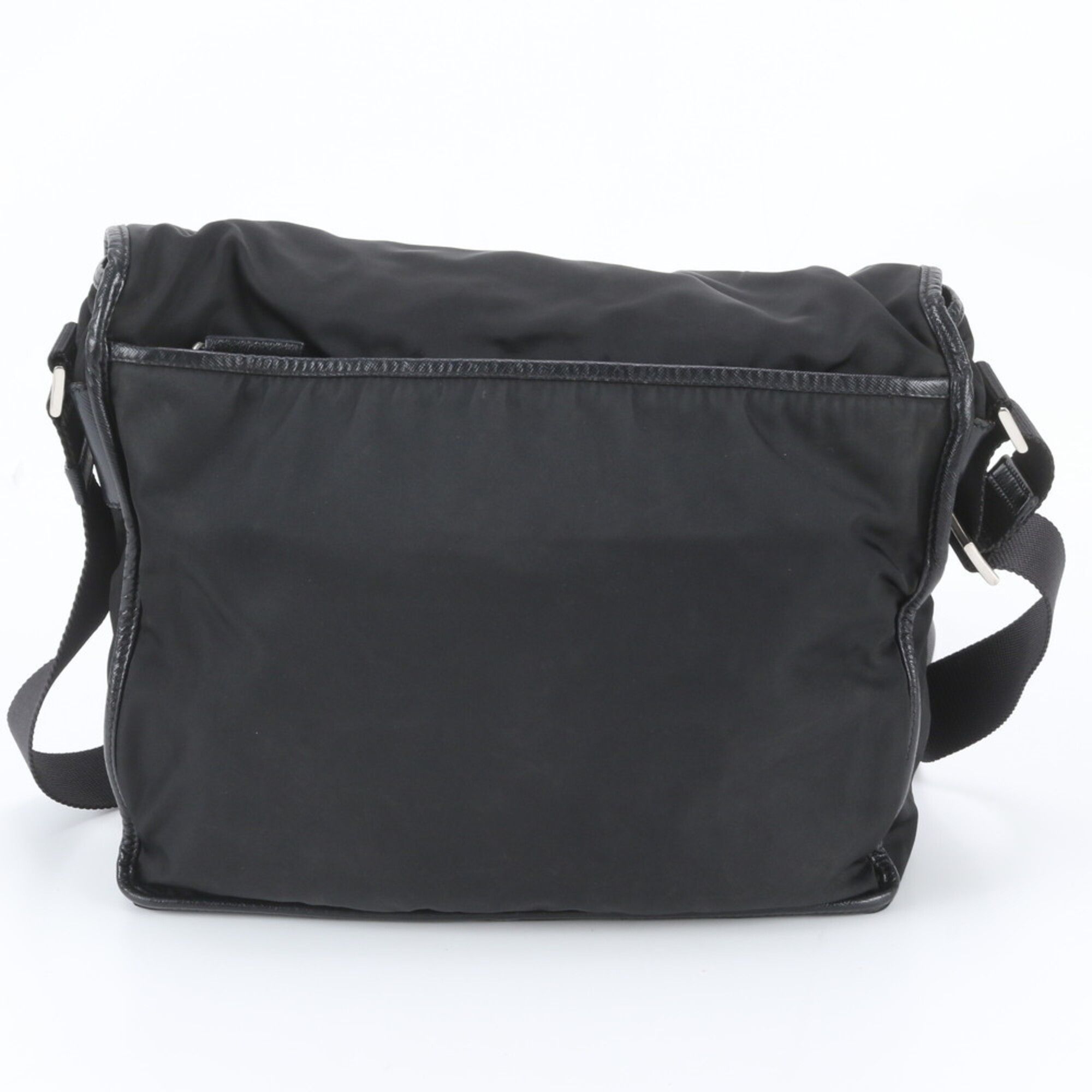 Leather Nylon Shoulder Bag (Pre-Owned) - Prada - Modalova